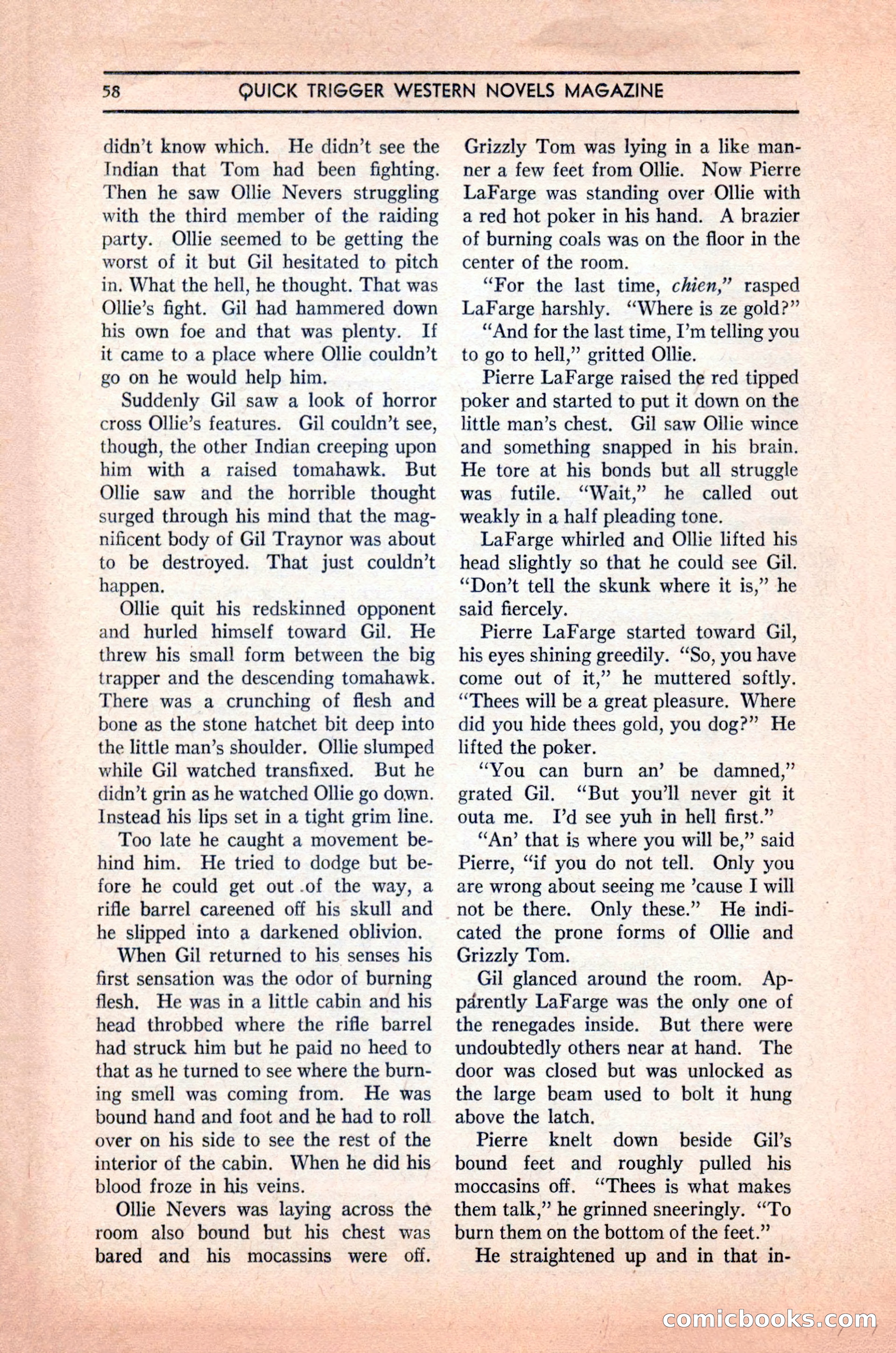Quick Trigger Western Novels — page 60 of 132