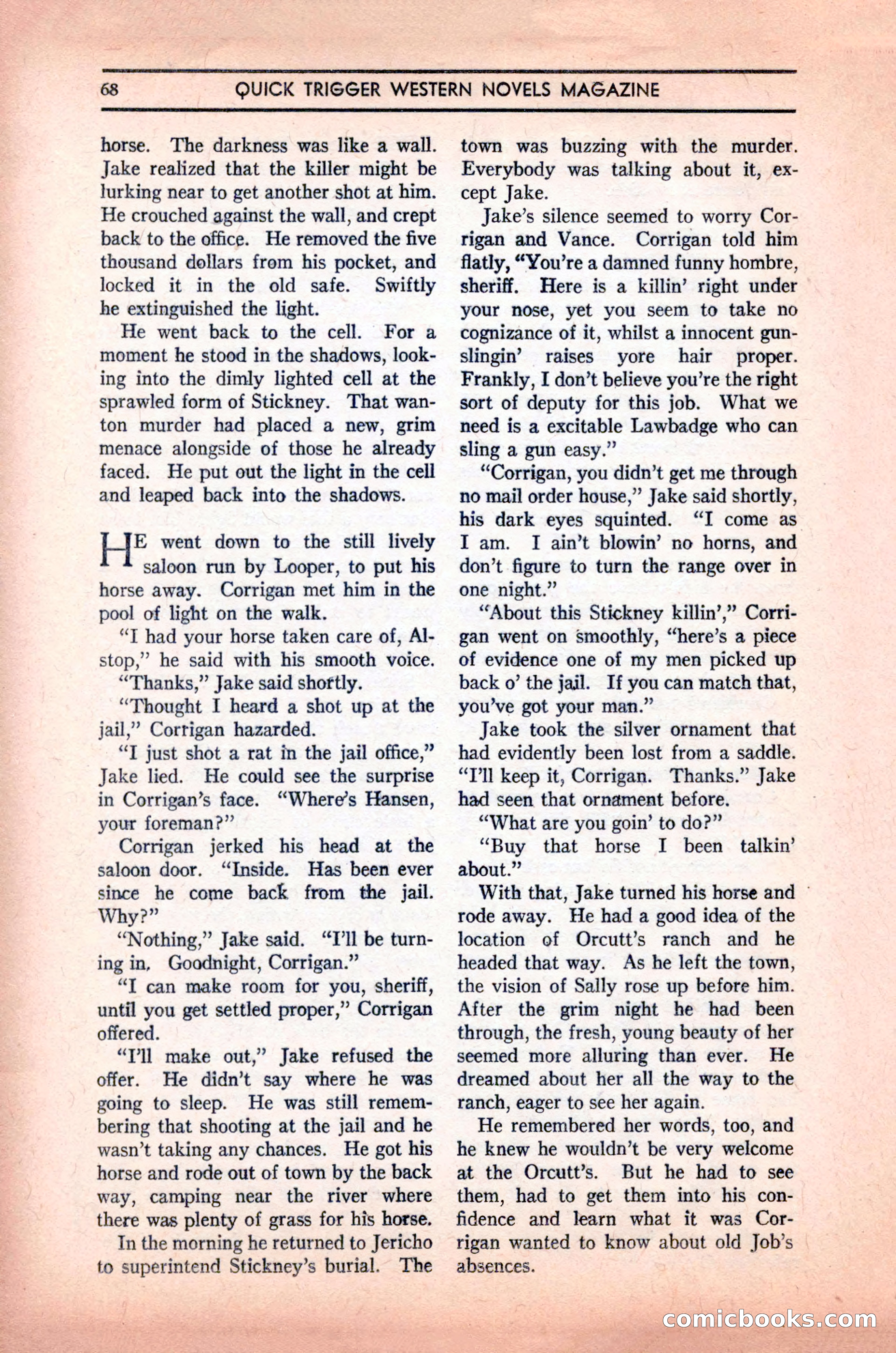 Quick Trigger Western Novels — page 70 of 132