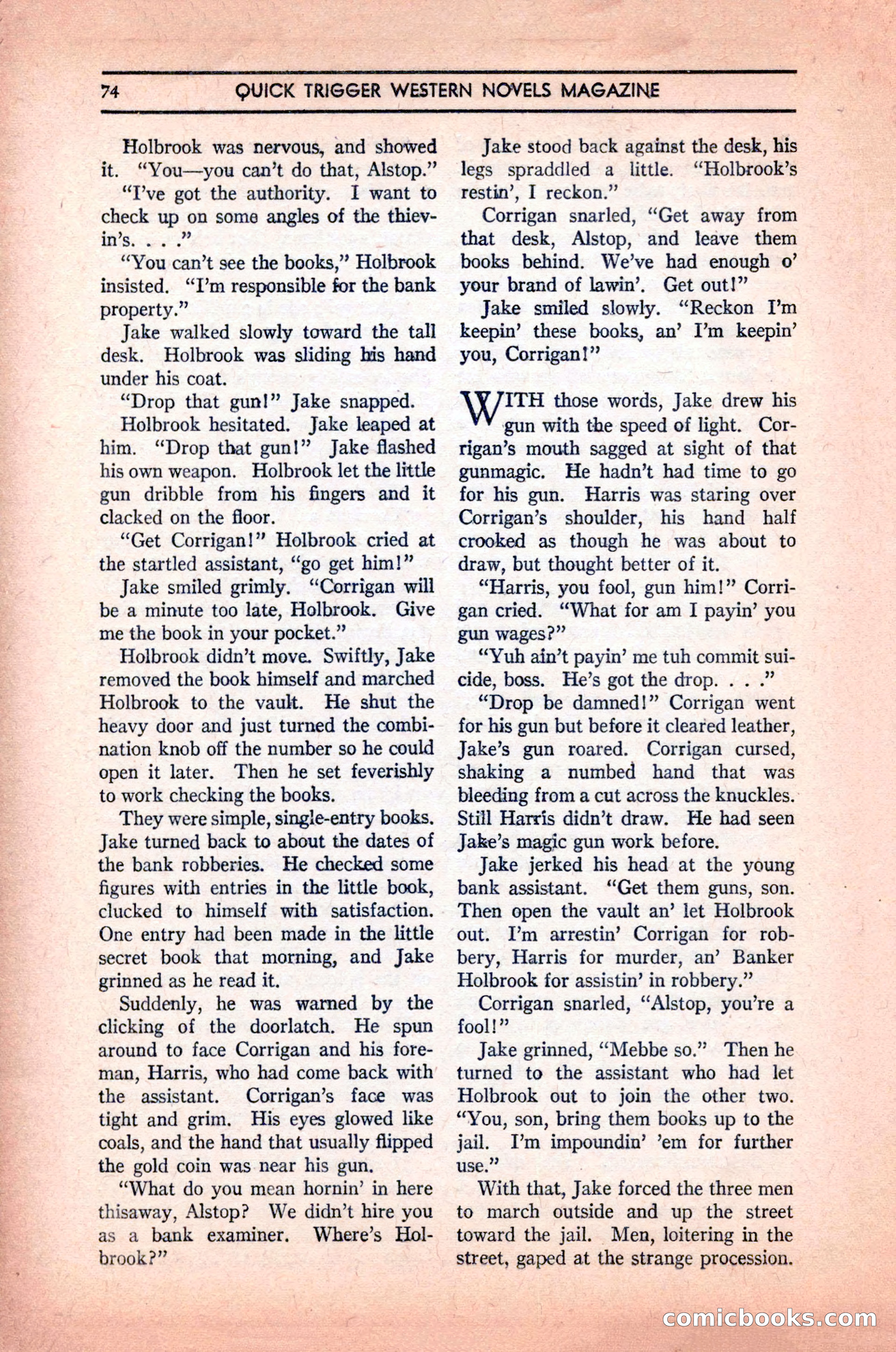 Quick Trigger Western Novels — page 76 of 132