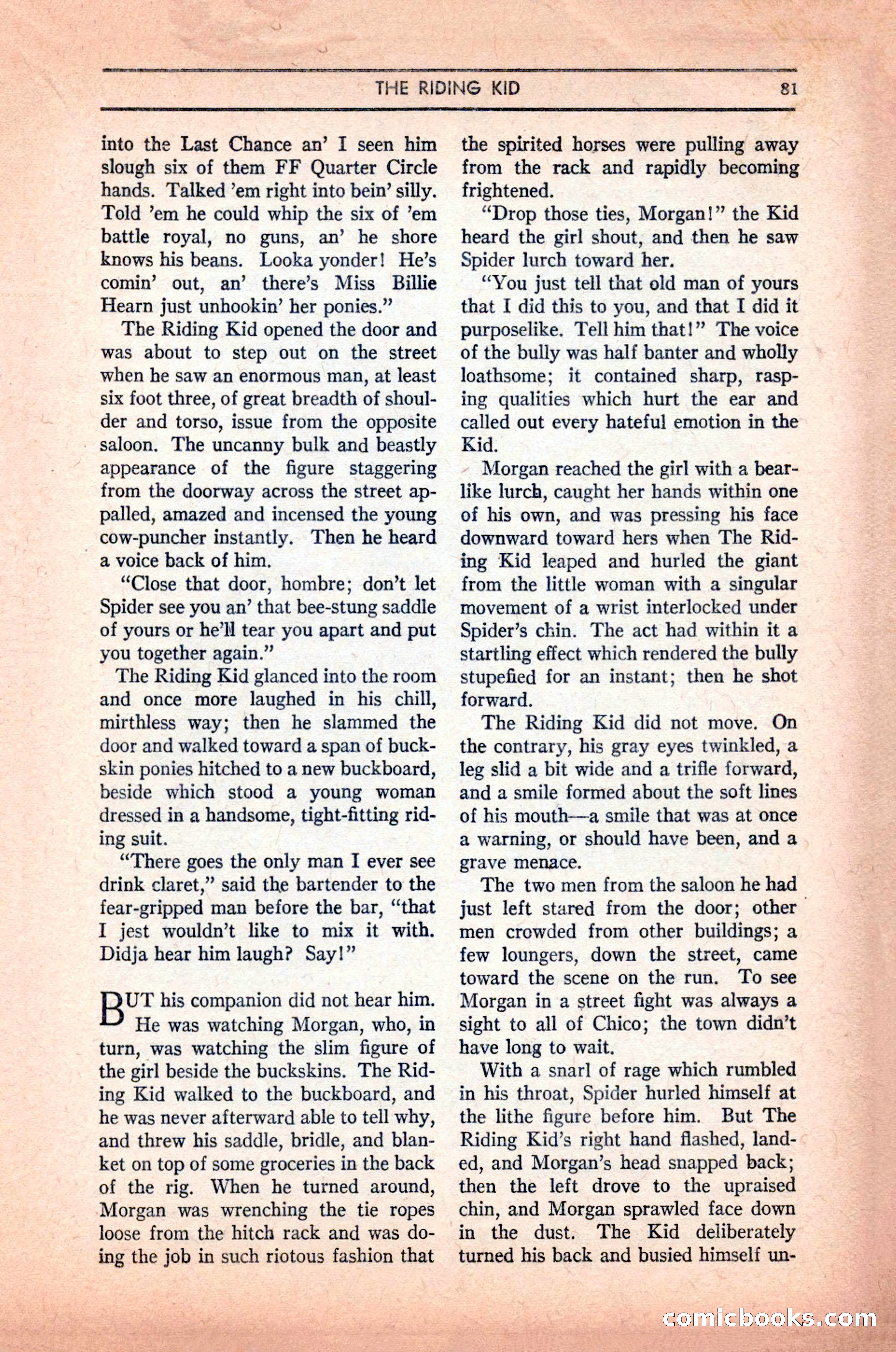 Quick Trigger Western Novels — page 83 of 132