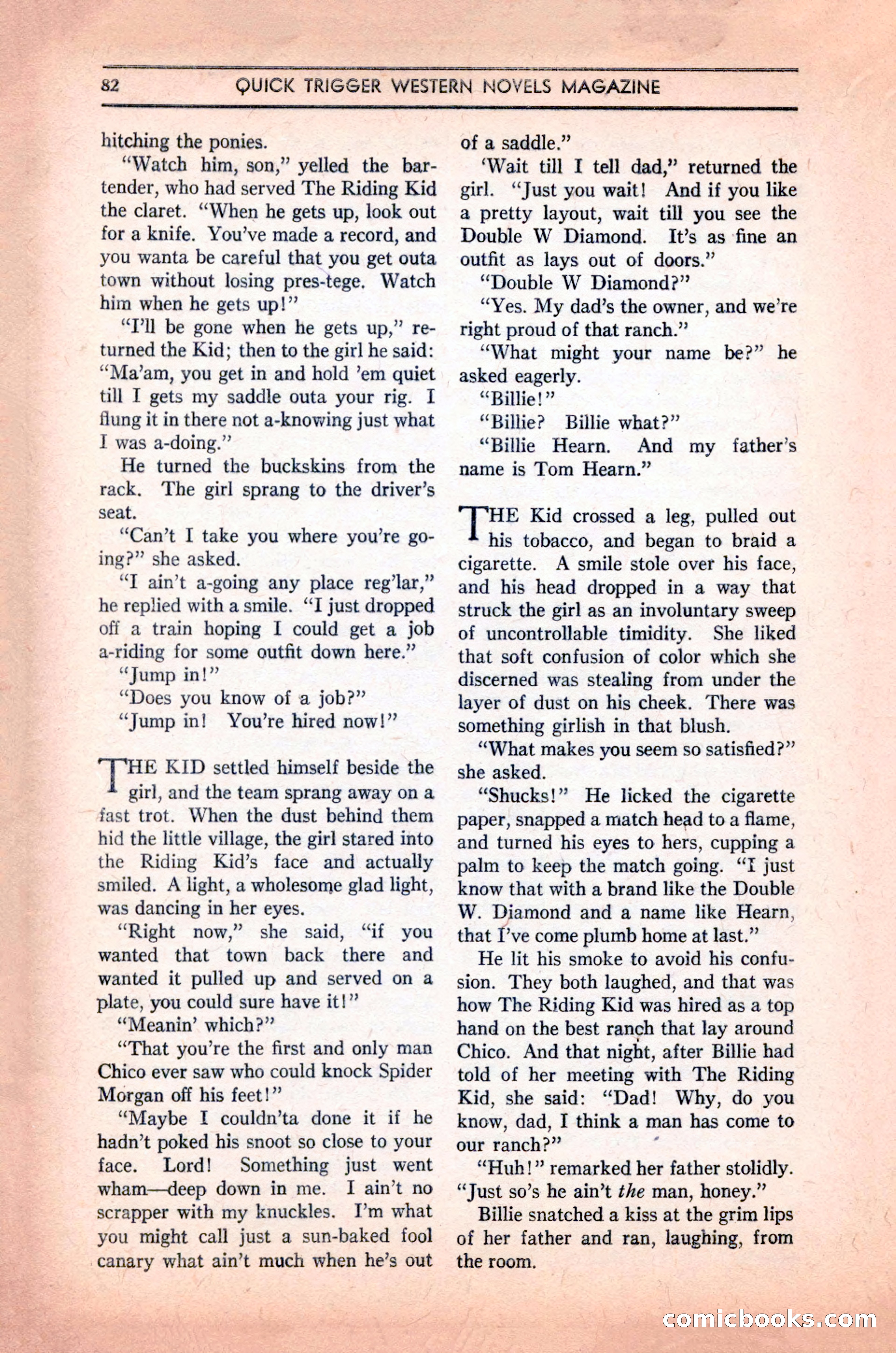 Quick Trigger Western Novels — page 84 of 132