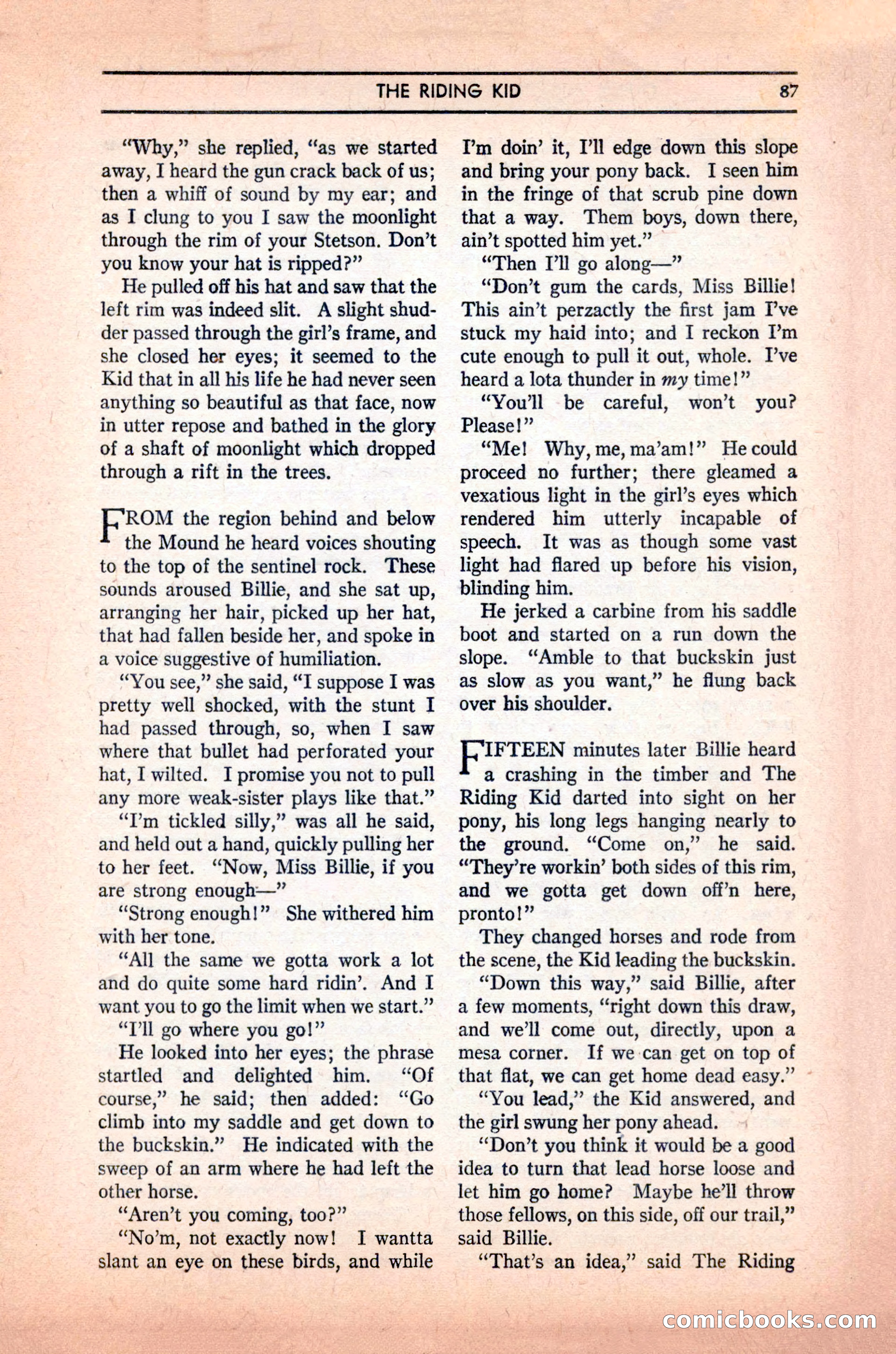 Quick Trigger Western Novels — page 89 of 132