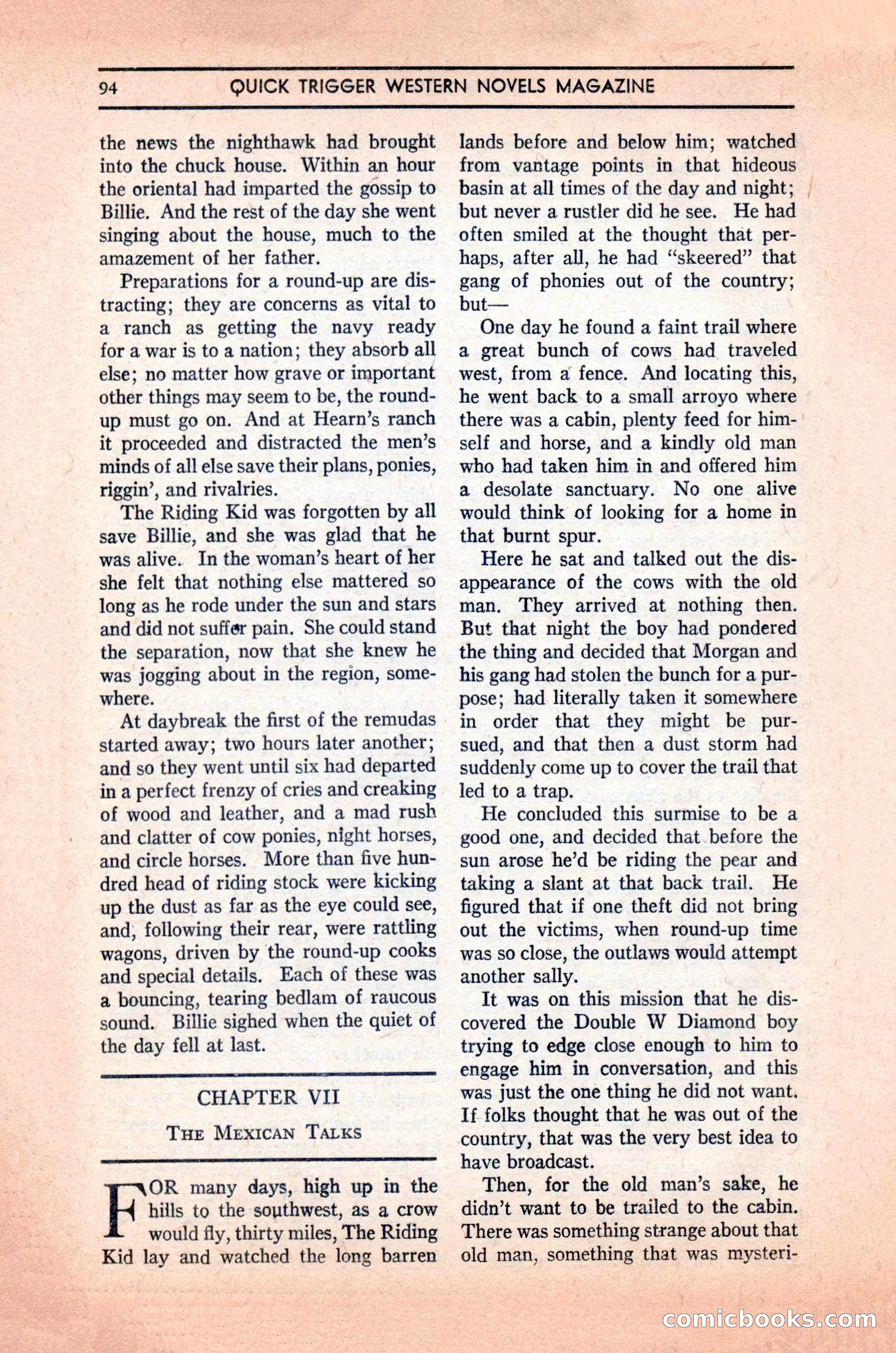 Quick Trigger Western Novels — page 96 of 132
