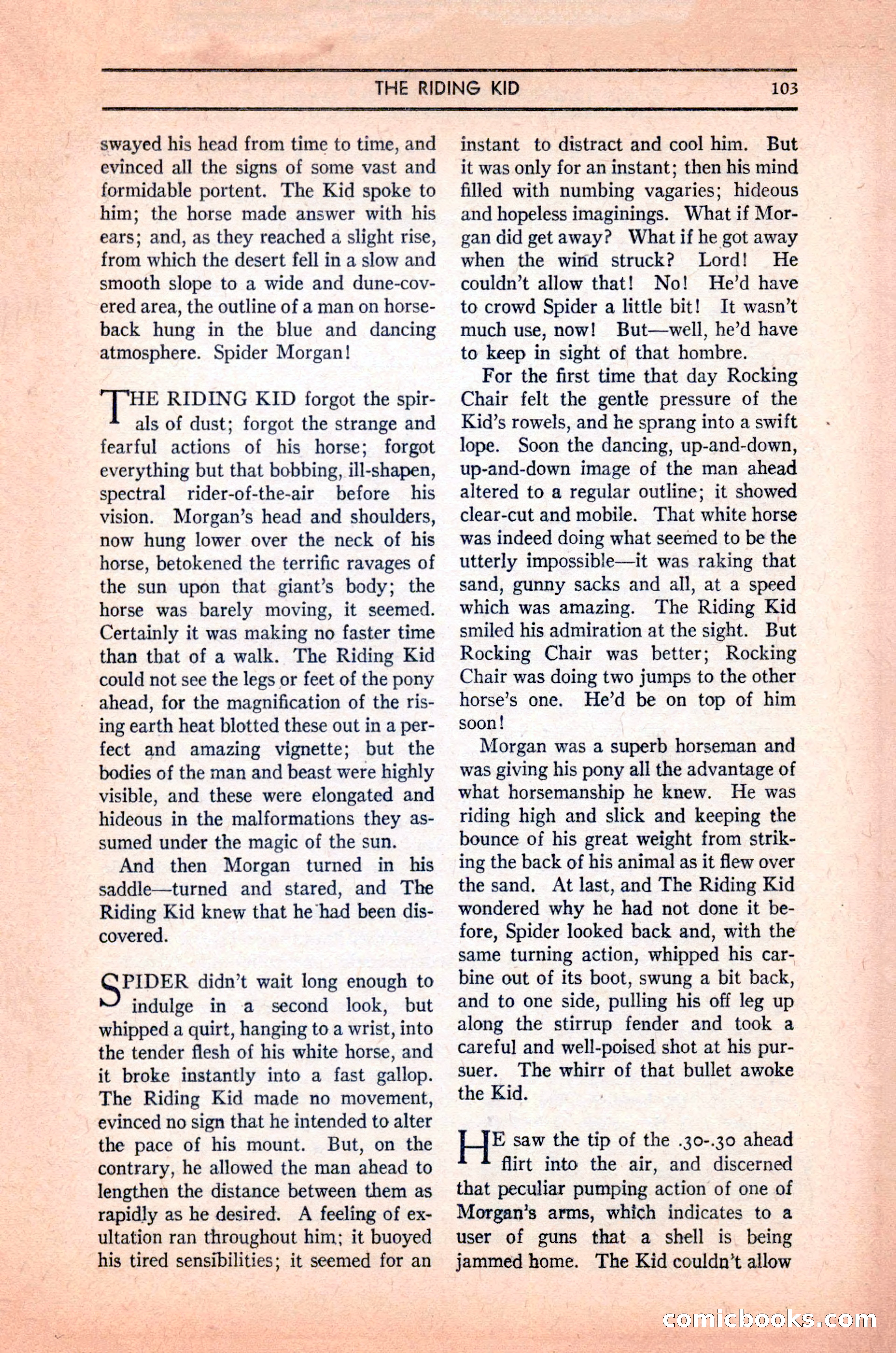 Quick Trigger Western Novels — page 105 of 132