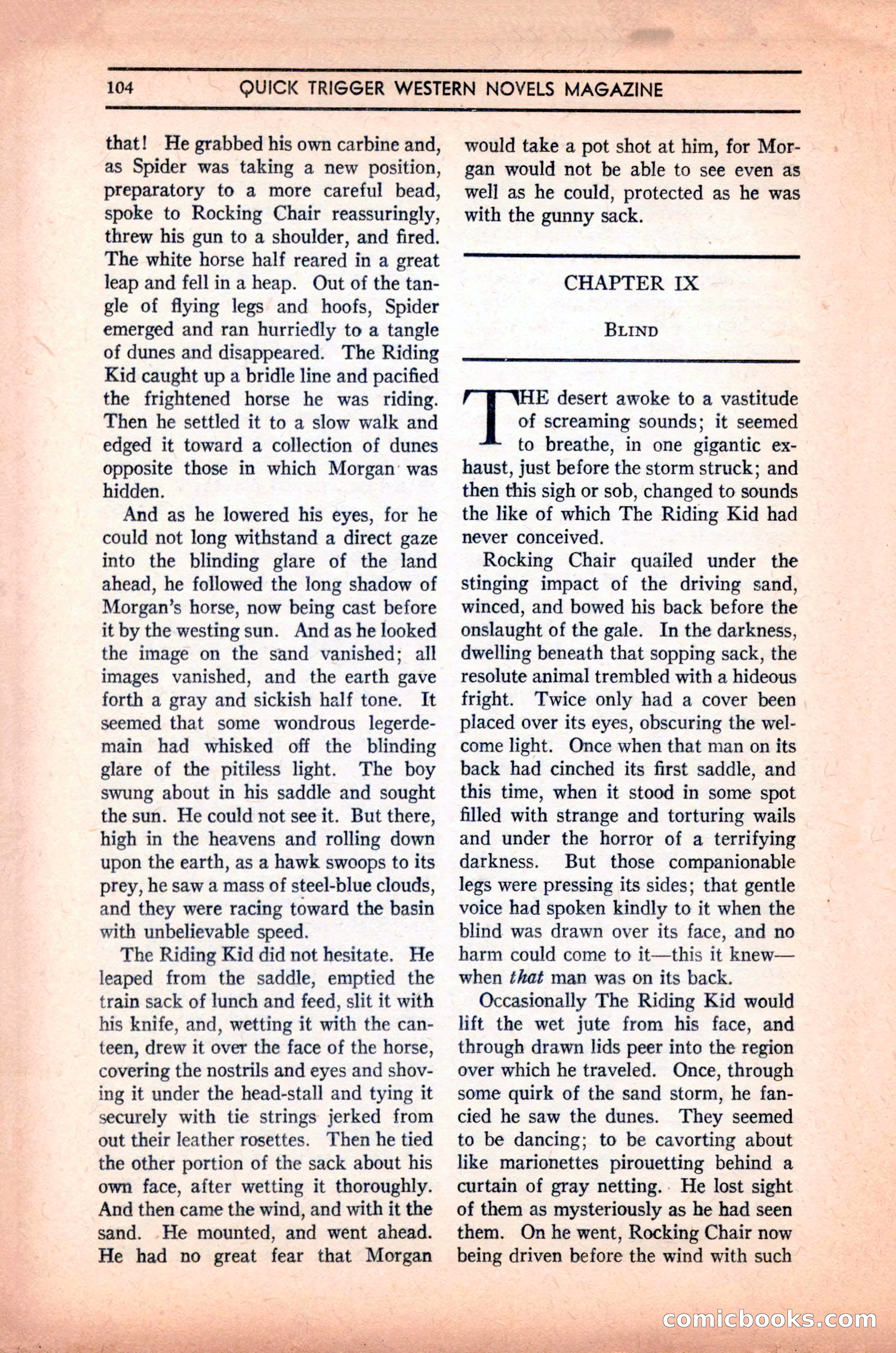 Quick Trigger Western Novels — page 106 of 132