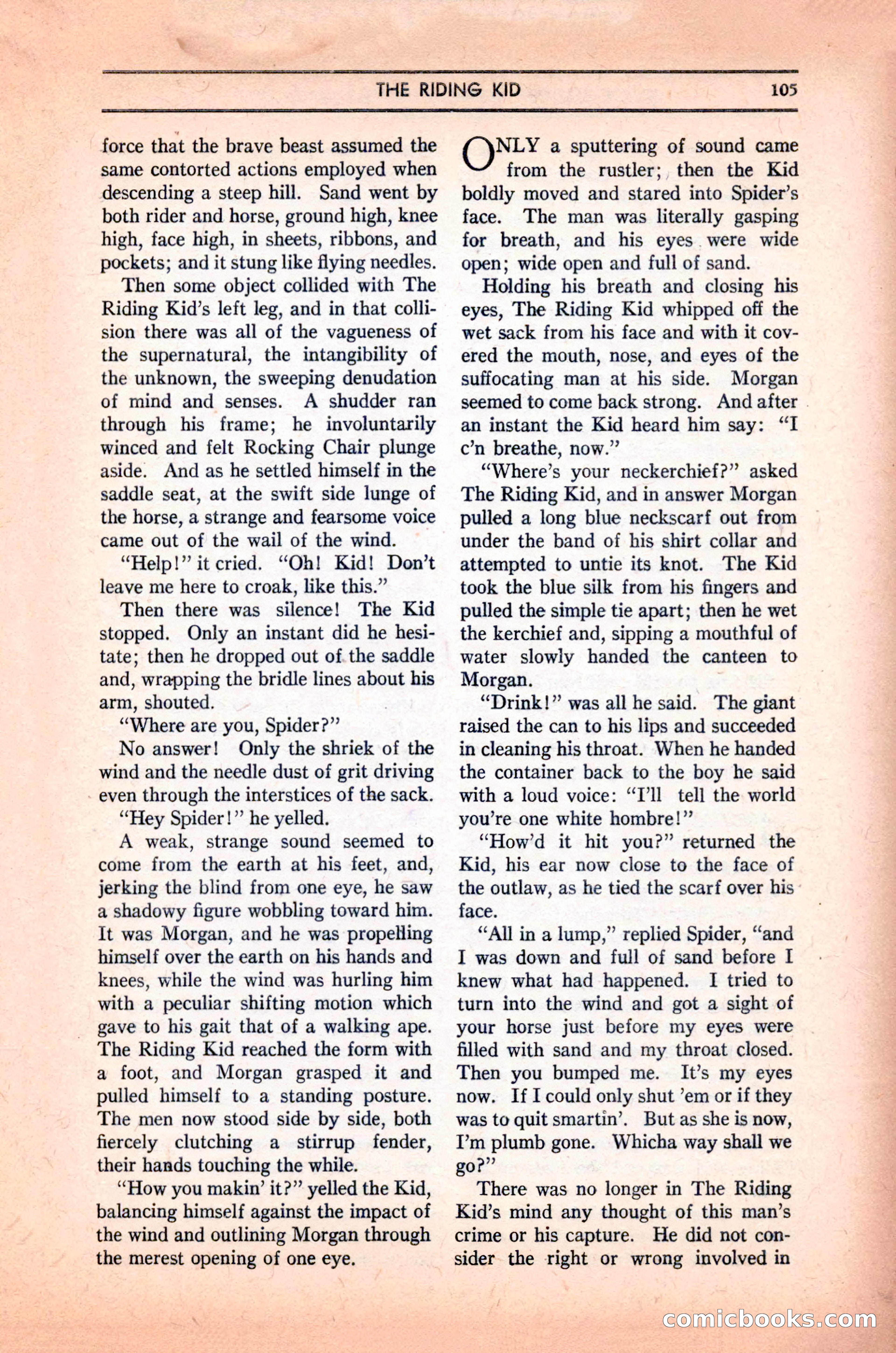Quick Trigger Western Novels — page 107 of 132