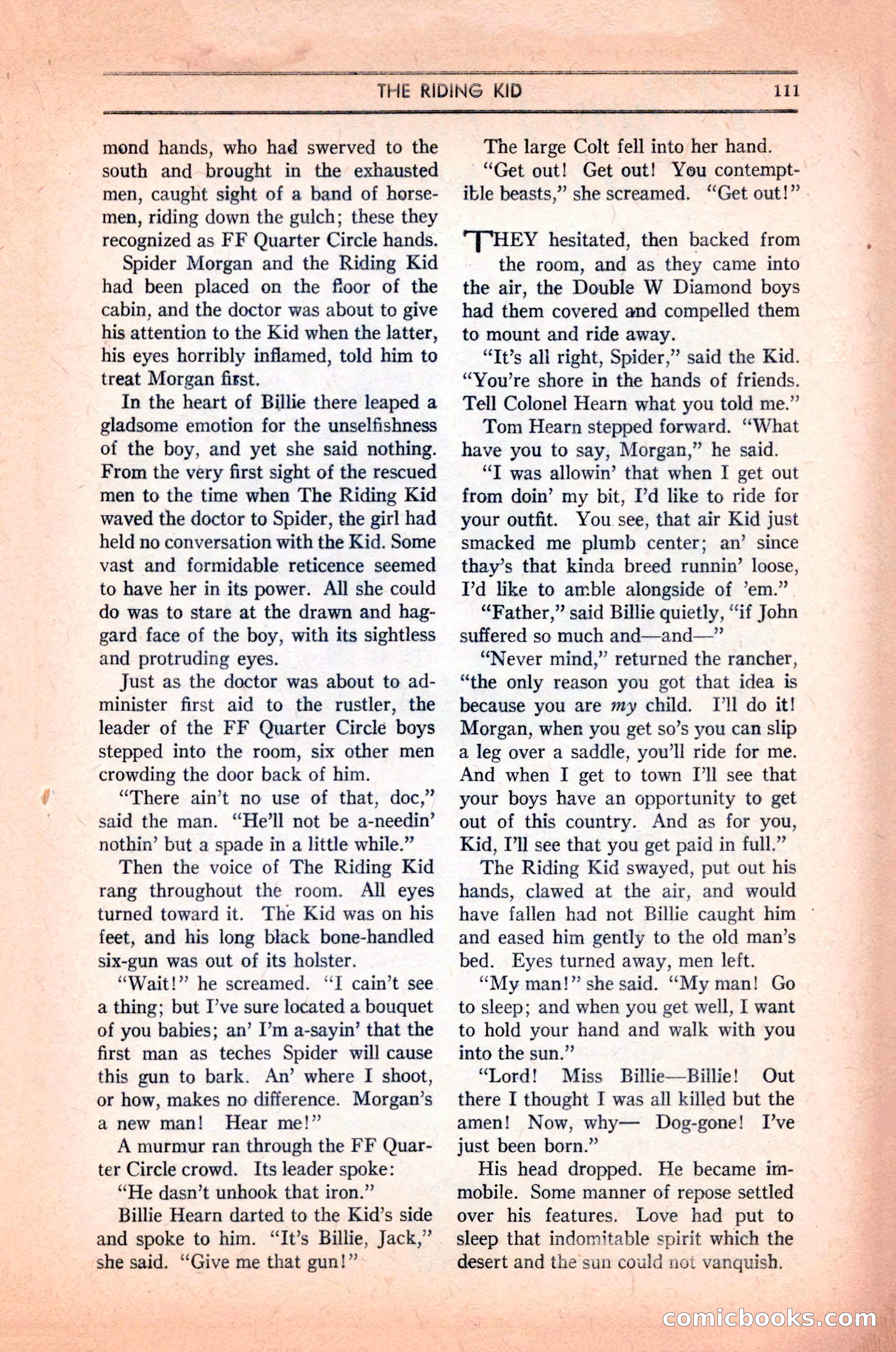 Quick Trigger Western Novels — page 113 of 132