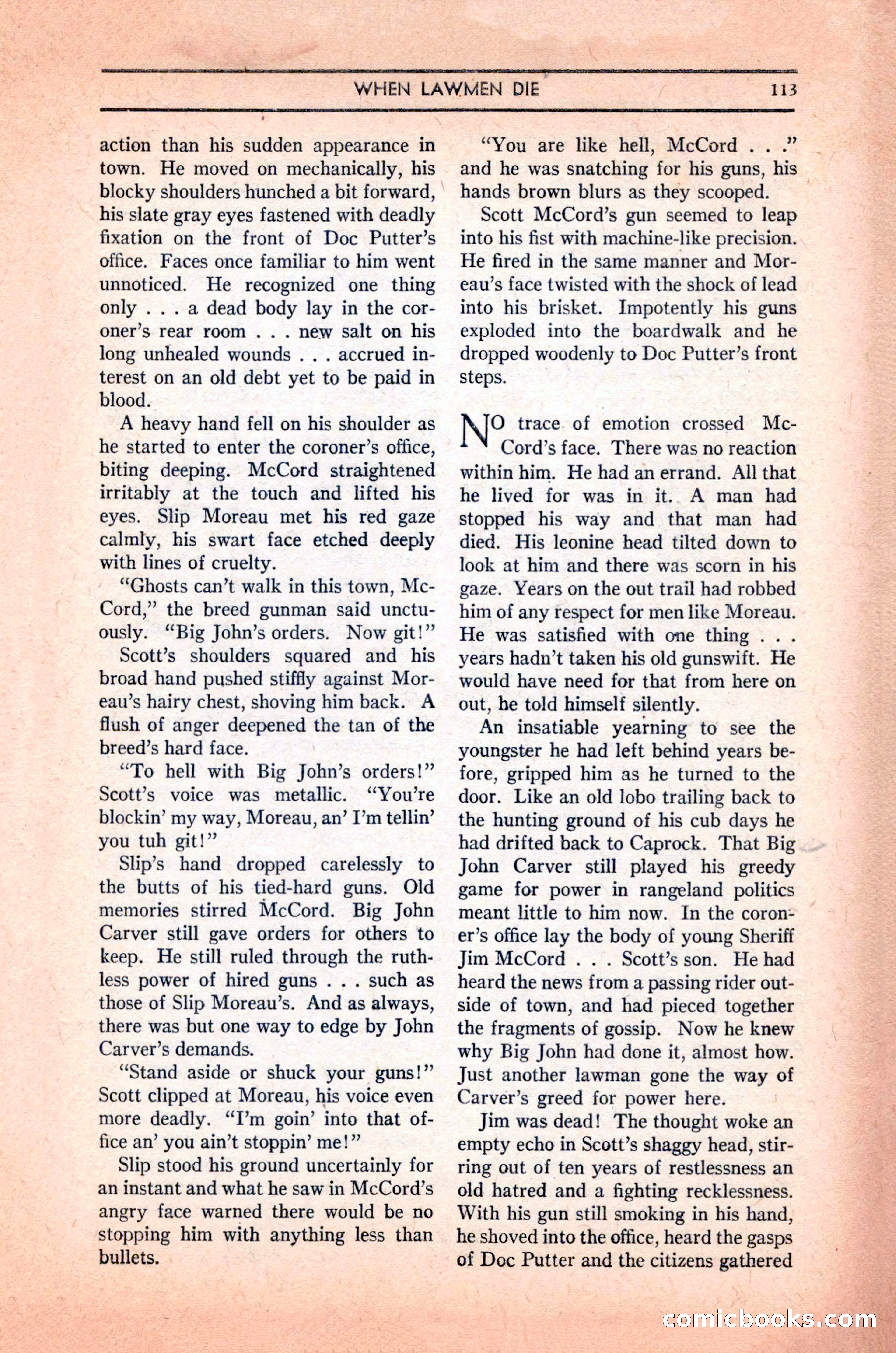Quick Trigger Western Novels — page 115 of 132