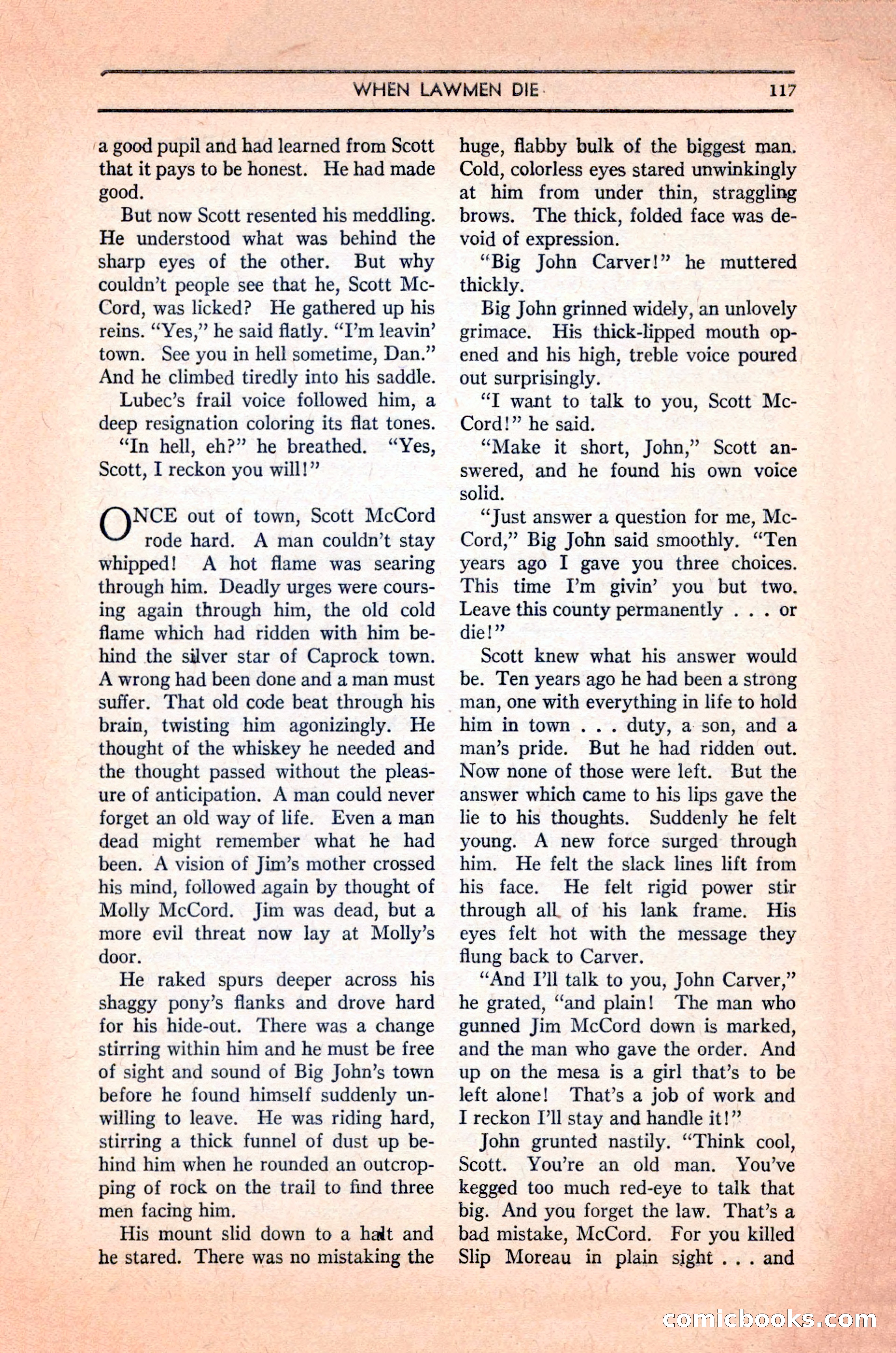 Quick Trigger Western Novels — page 119 of 132