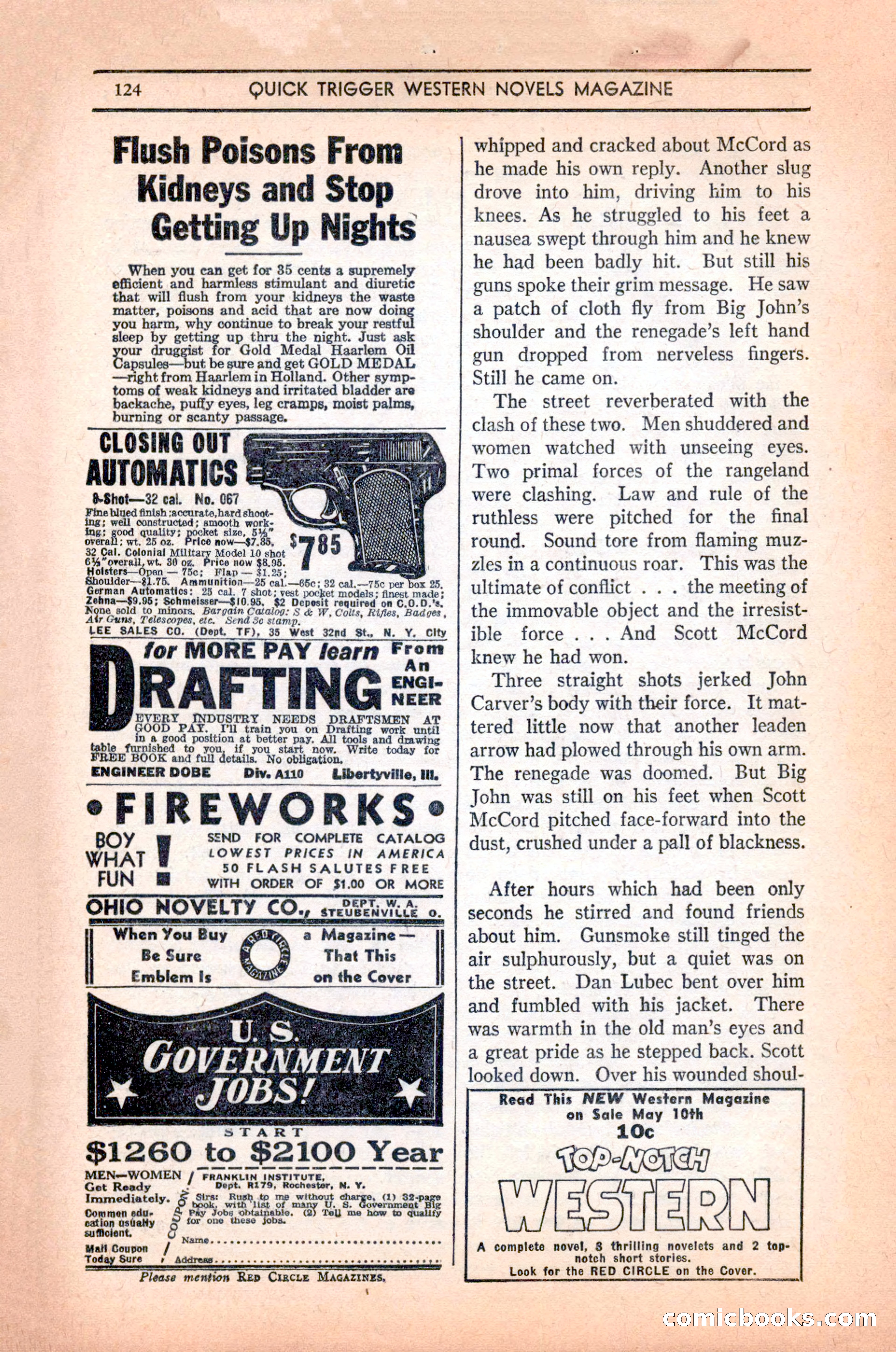 Quick Trigger Western Novels — page 126 of 132