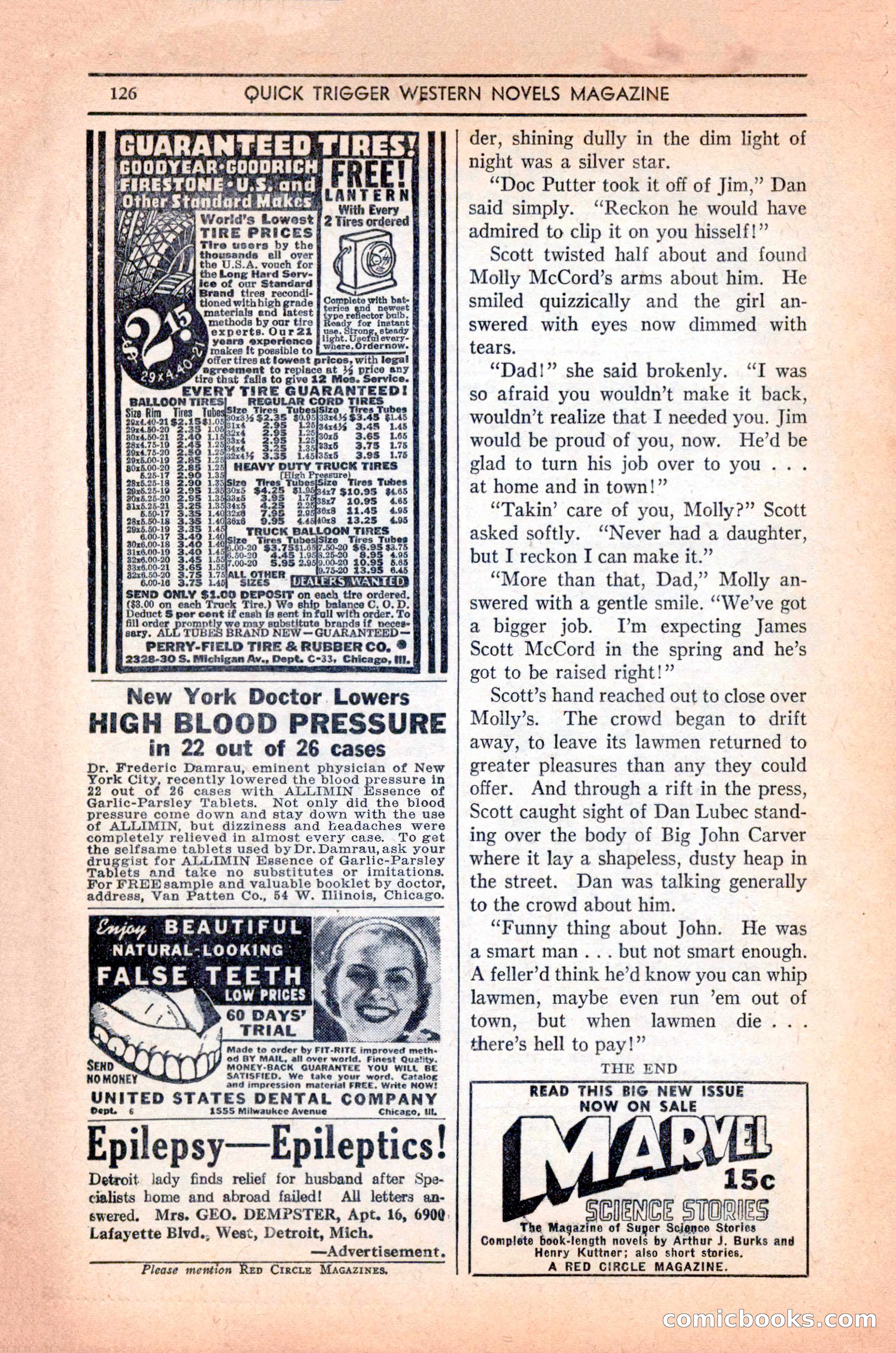 Quick Trigger Western Novels — page 128 of 132