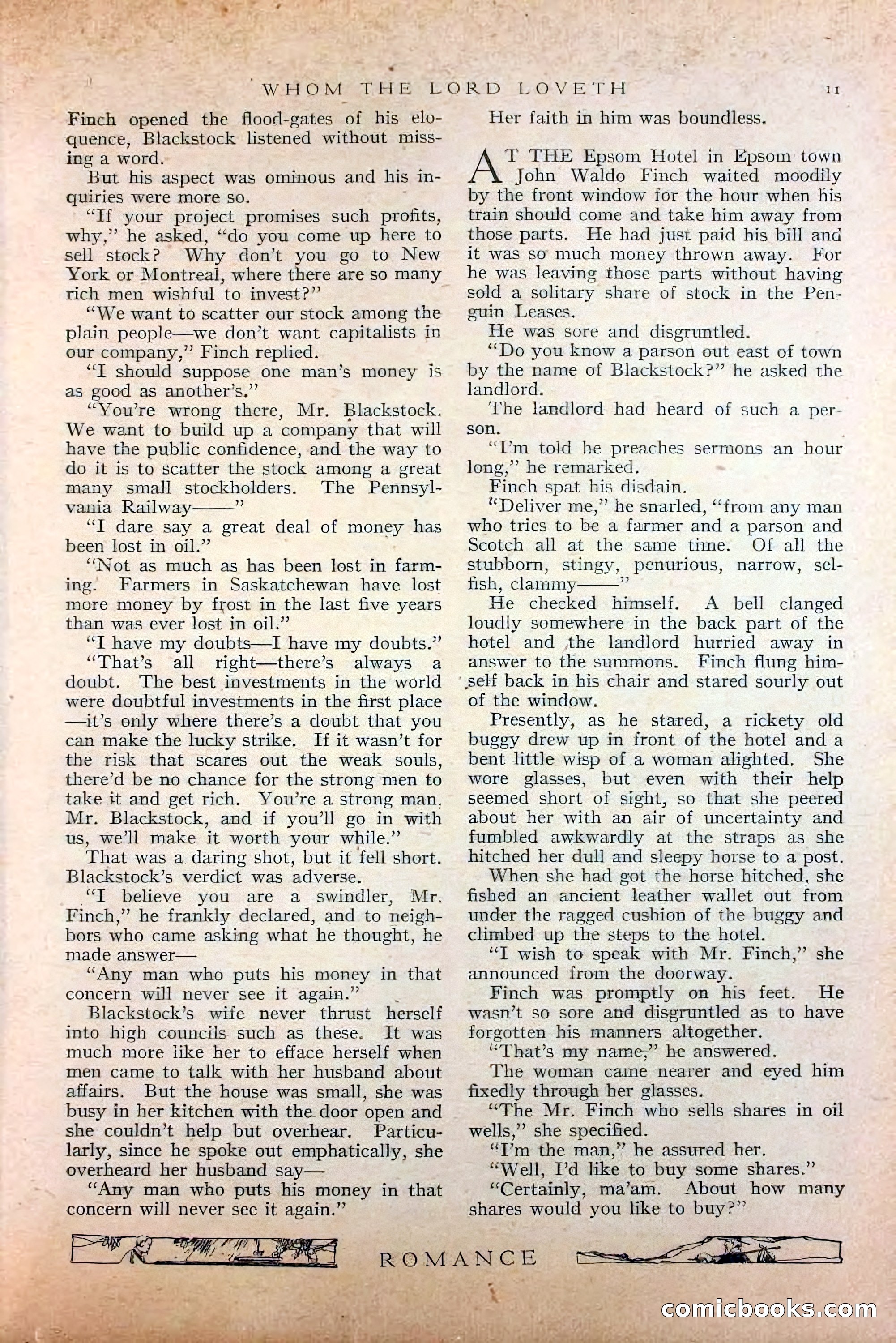 Romance, October 1920 — page 17 of 200