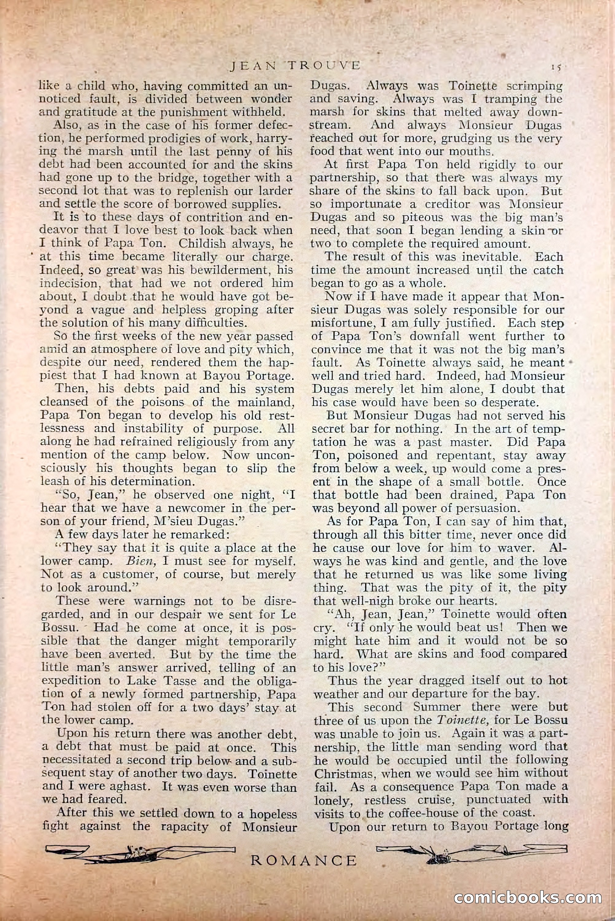 Romance, October 1920 — page 21 of 200
