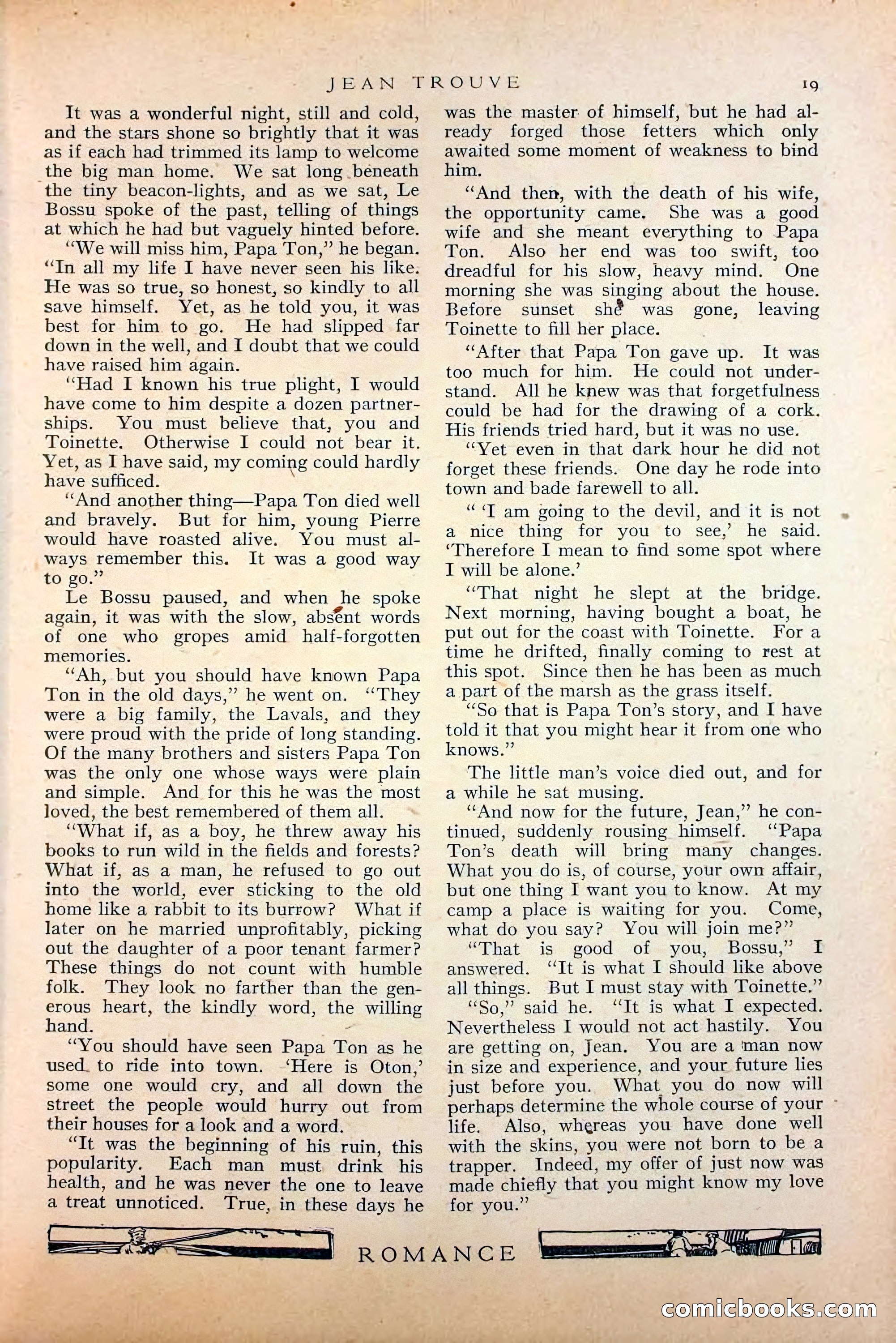 Romance, October 1920 — page 25 of 200