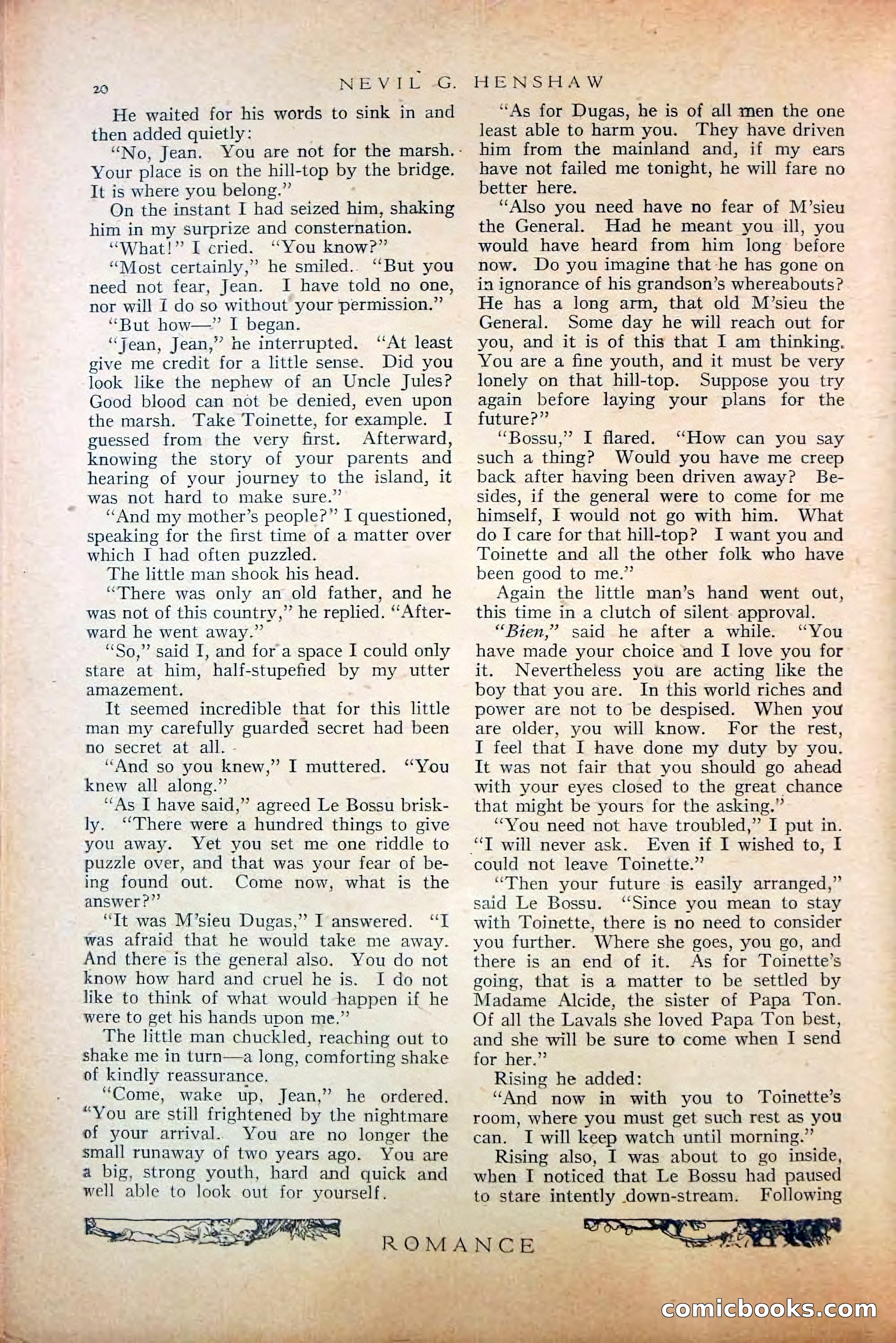 Romance, October 1920 — page 26 of 200