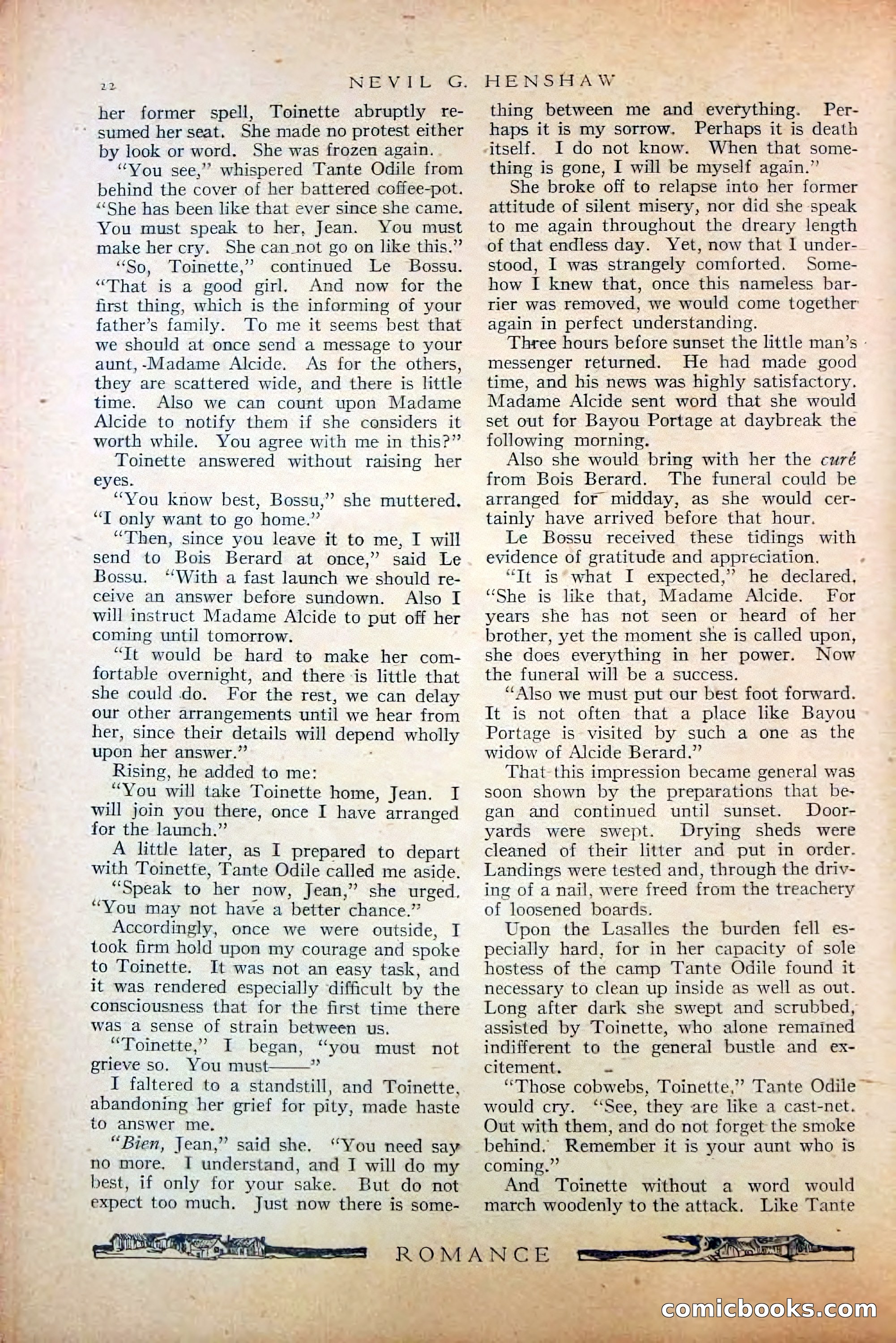 Romance, October 1920 — page 28 of 200
