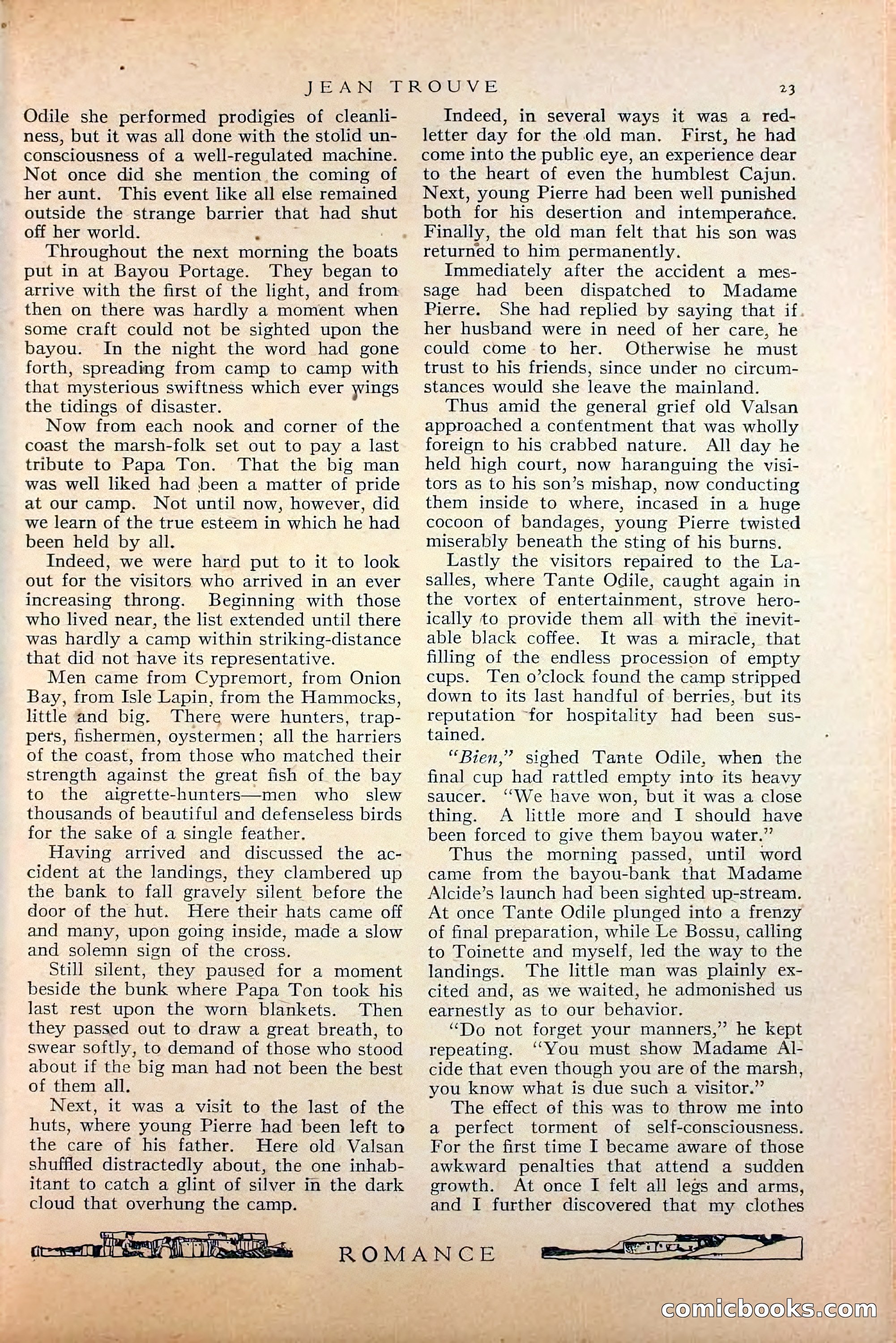 Romance, October 1920 — page 29 of 200