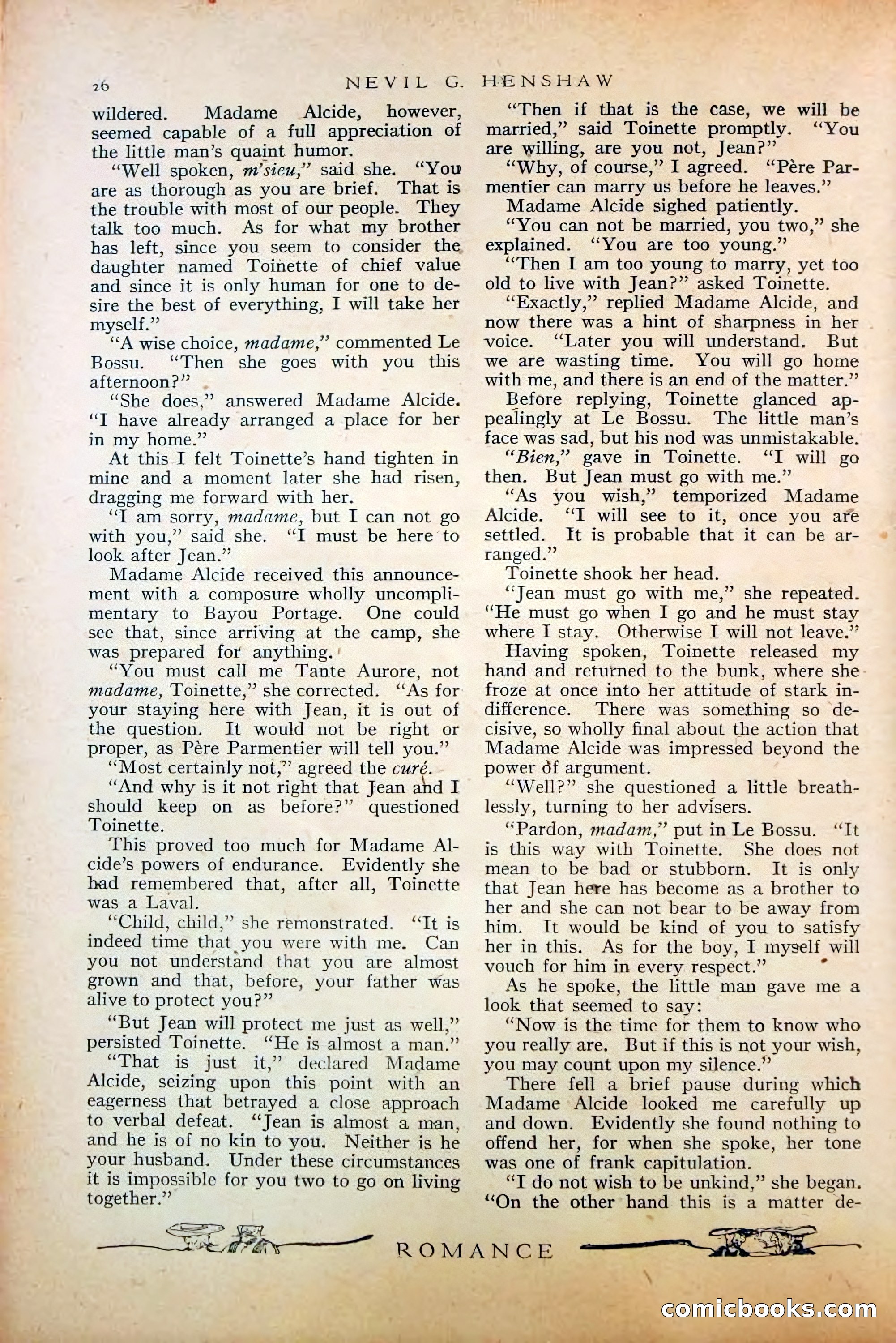 Romance, October 1920 — page 32 of 200