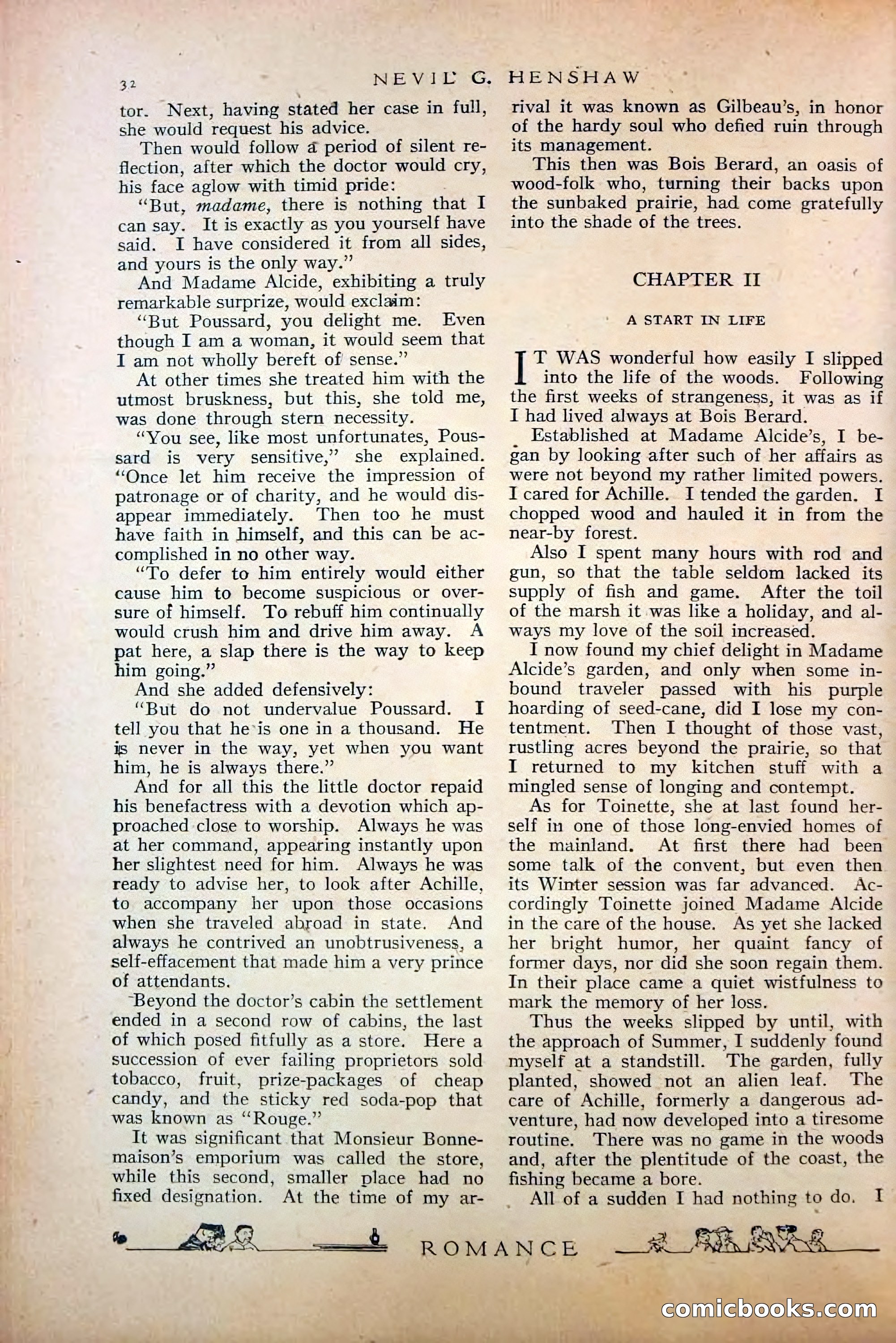 Romance, October 1920 — page 38 of 200