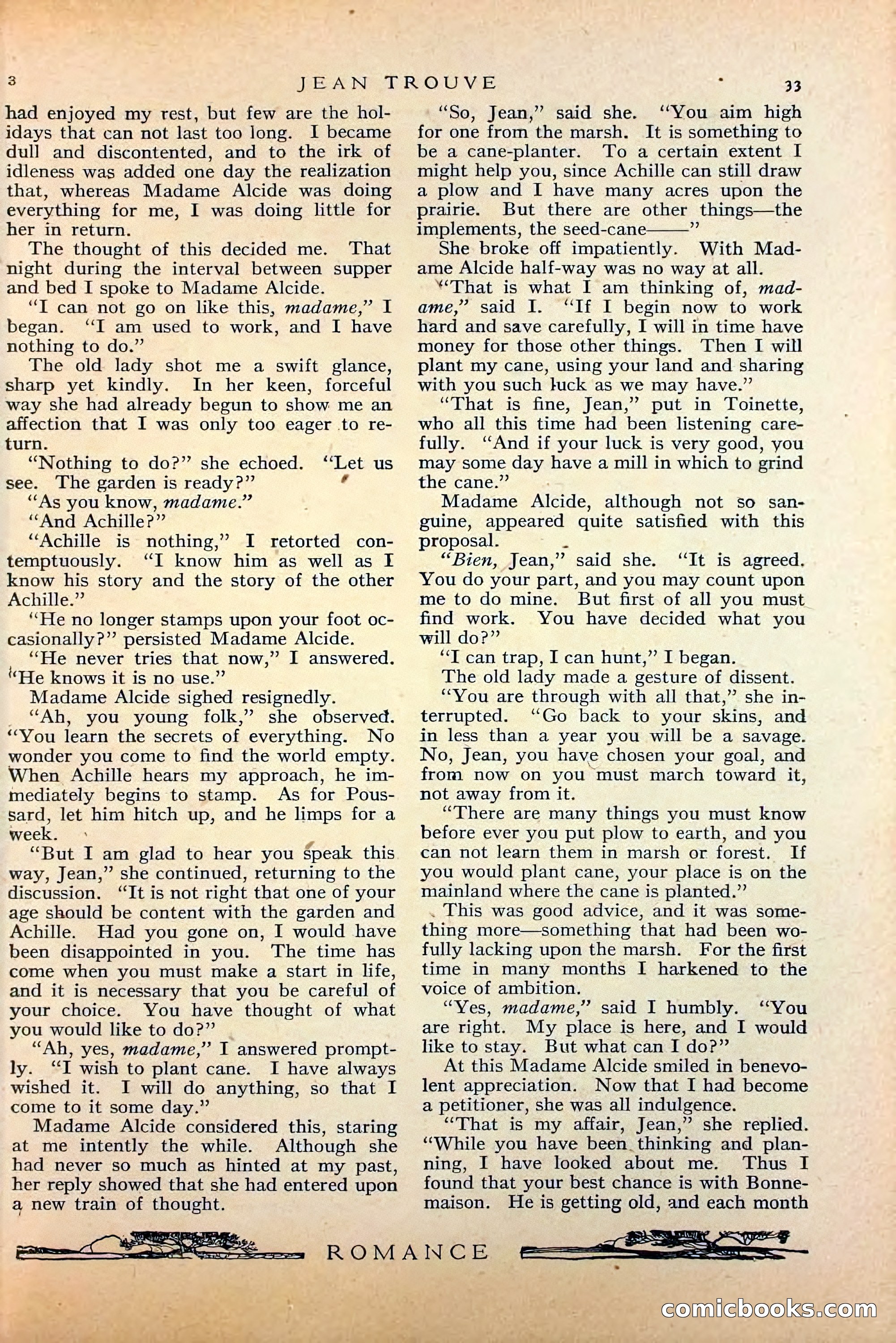 Romance, October 1920 — page 39 of 200