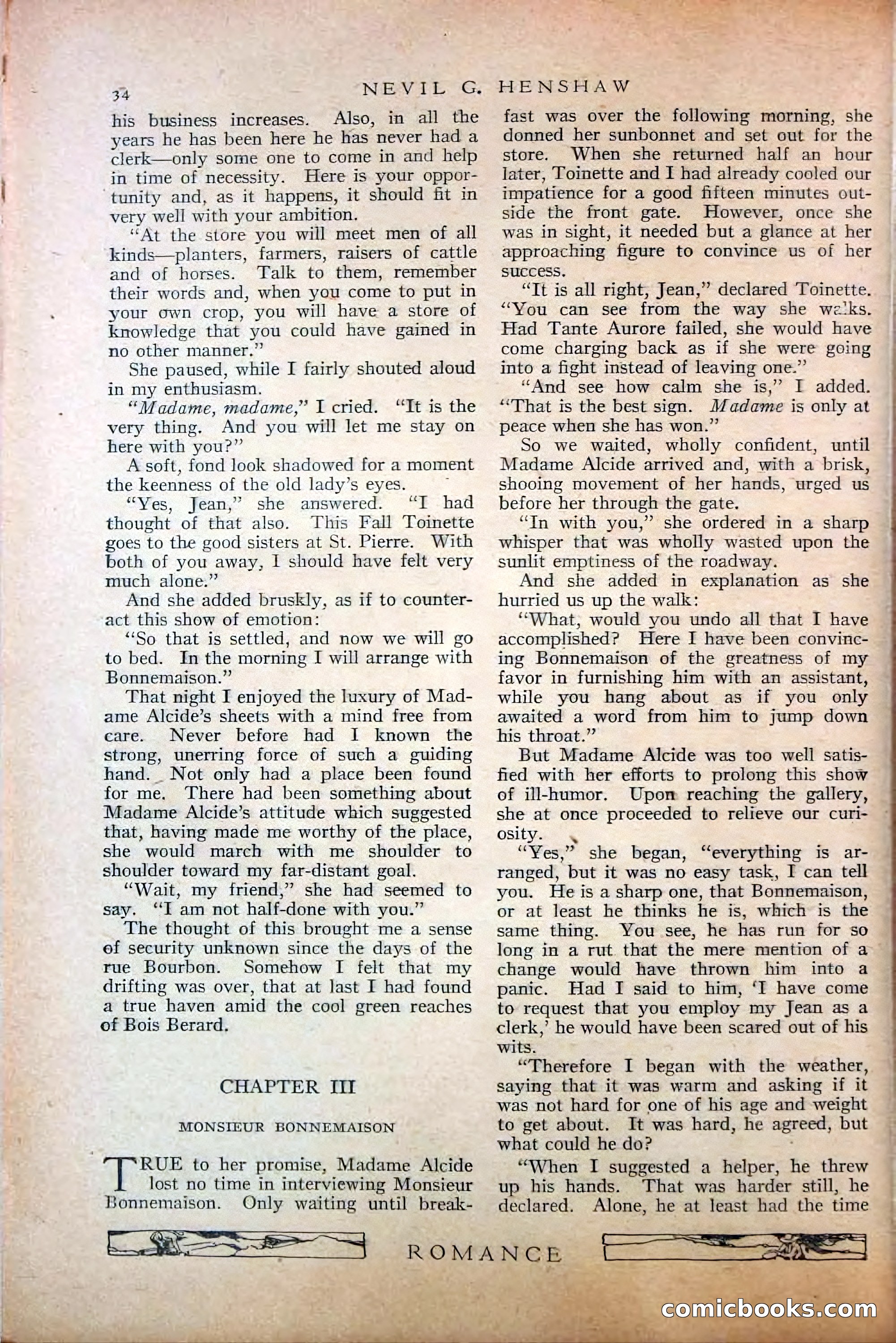 Romance, October 1920 — page 40 of 200