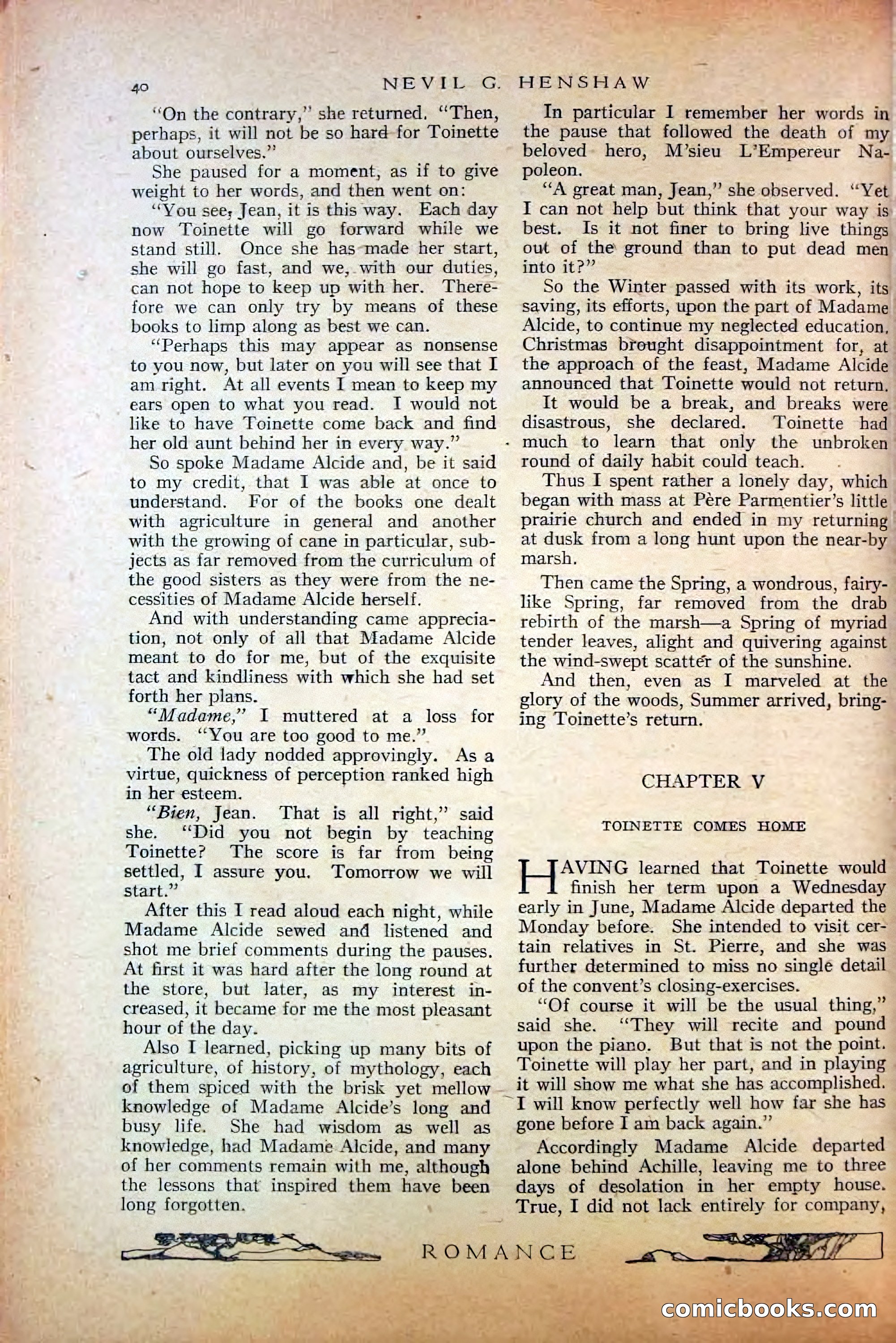 Romance, October 1920 — page 46 of 200