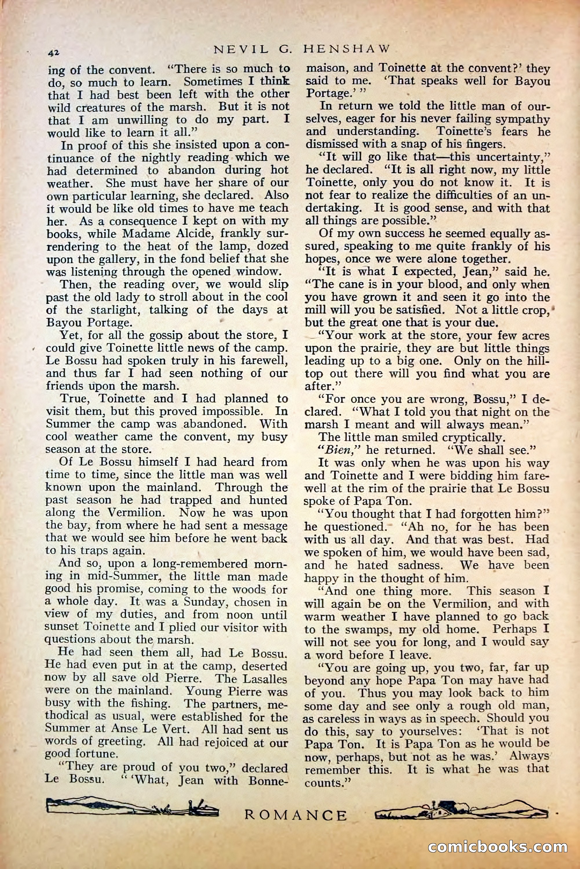 Romance, October 1920 — page 48 of 200