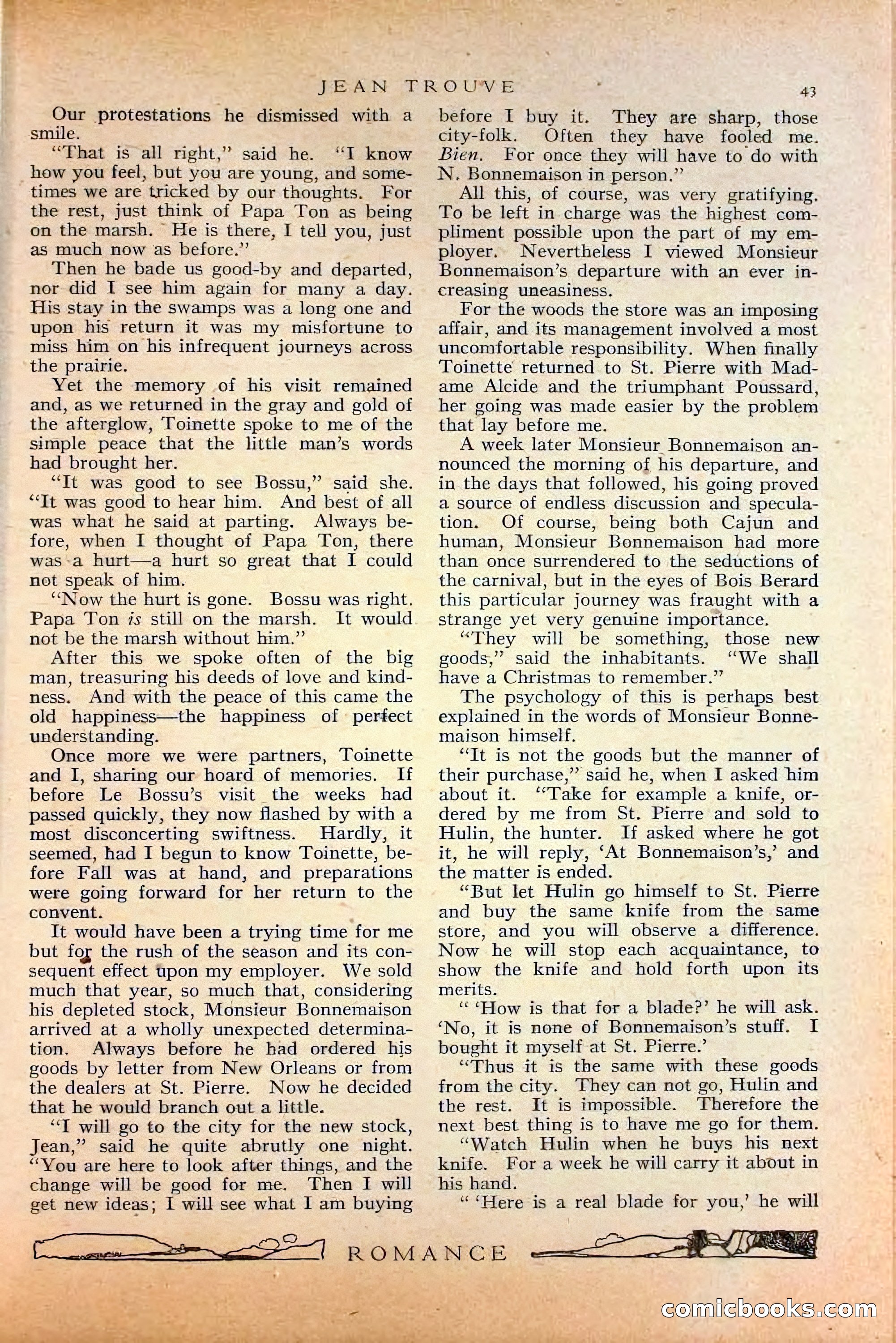 Romance, October 1920 — page 49 of 200