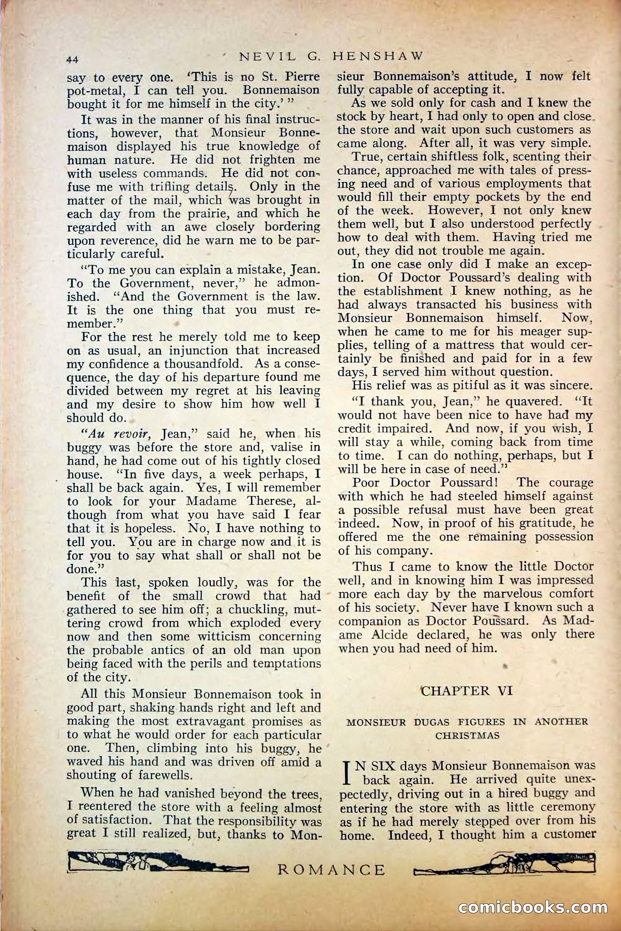 Romance, October 1920 — page 50 of 200