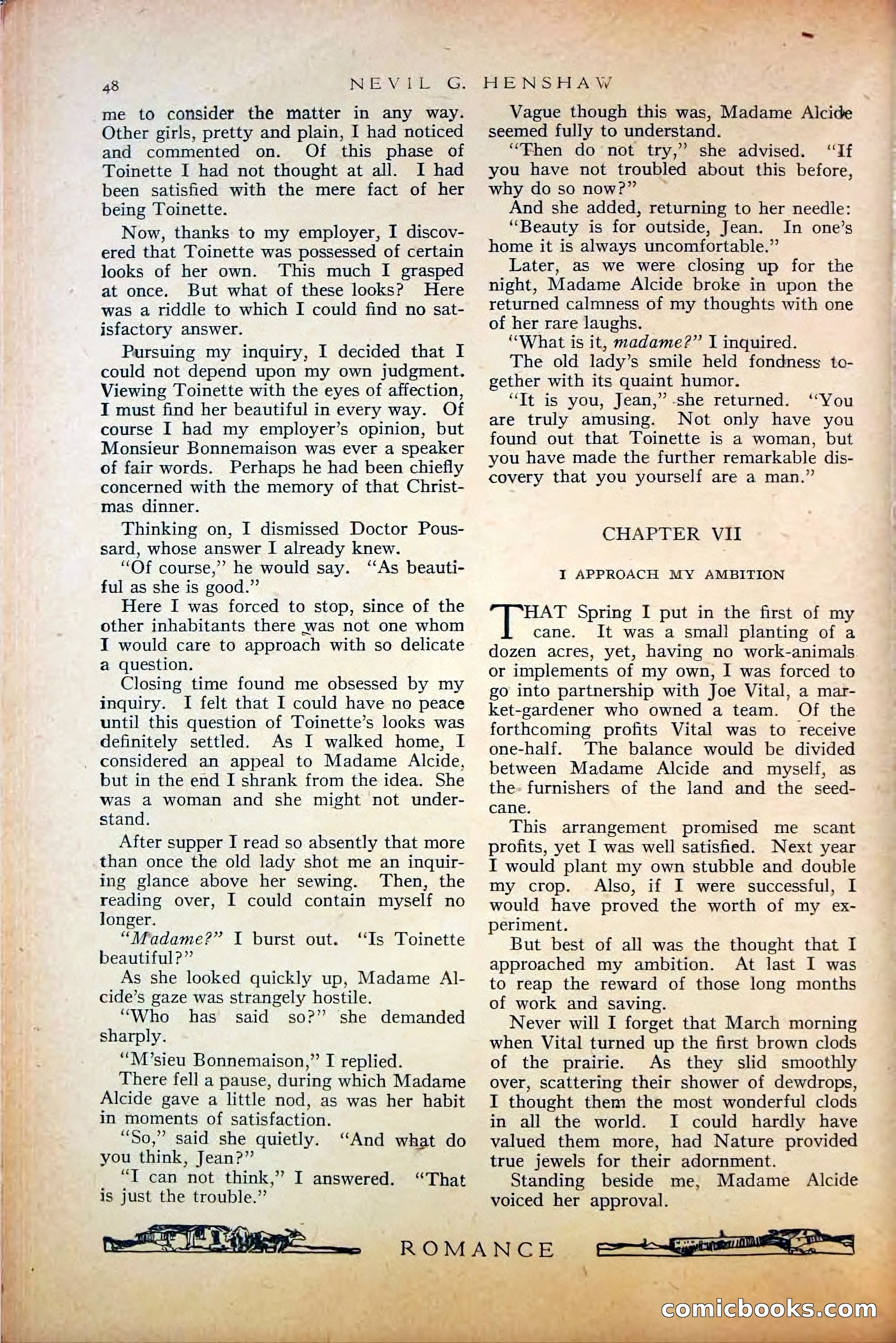 Romance, October 1920 — page 54 of 200