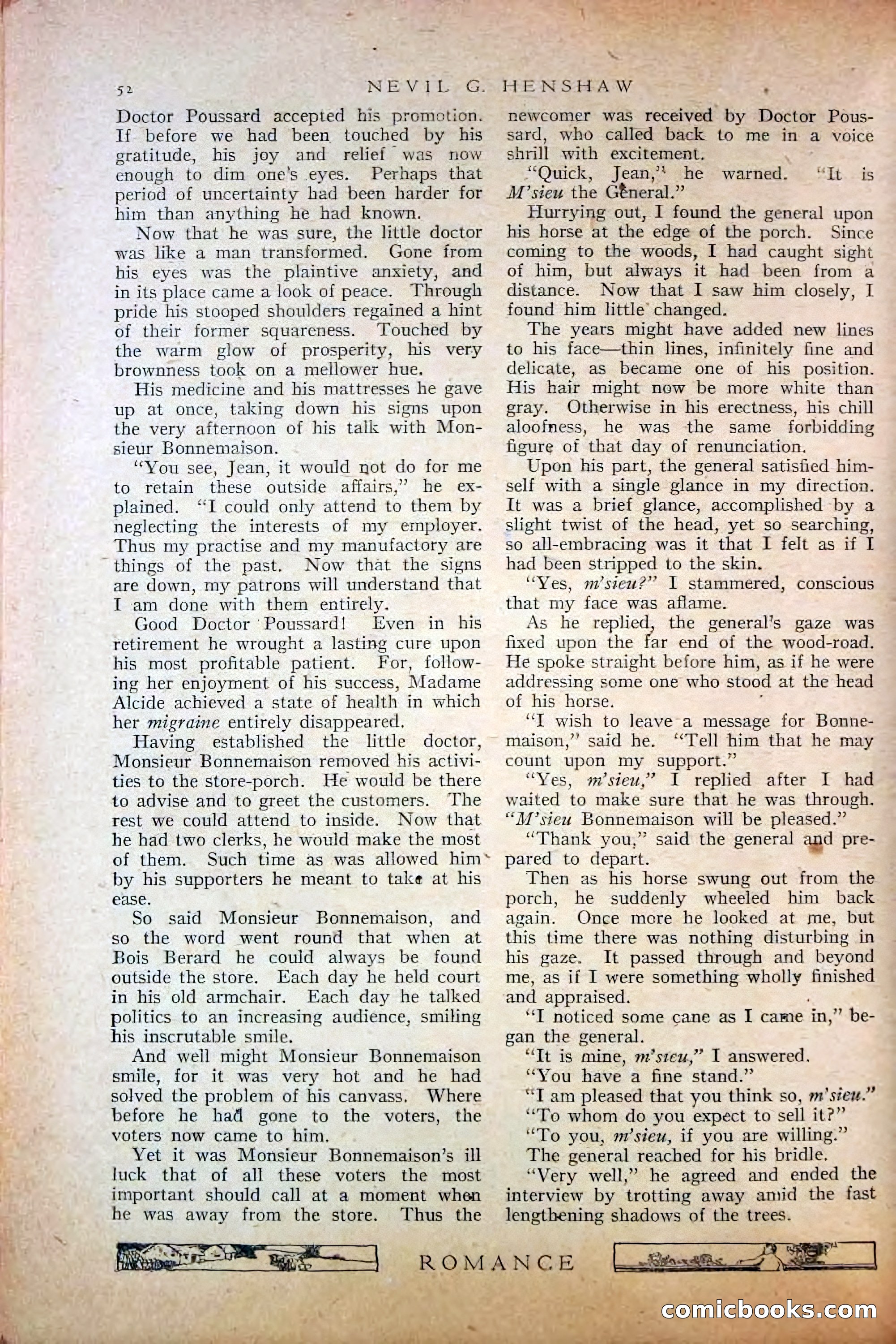 Romance, October 1920 — page 58 of 200