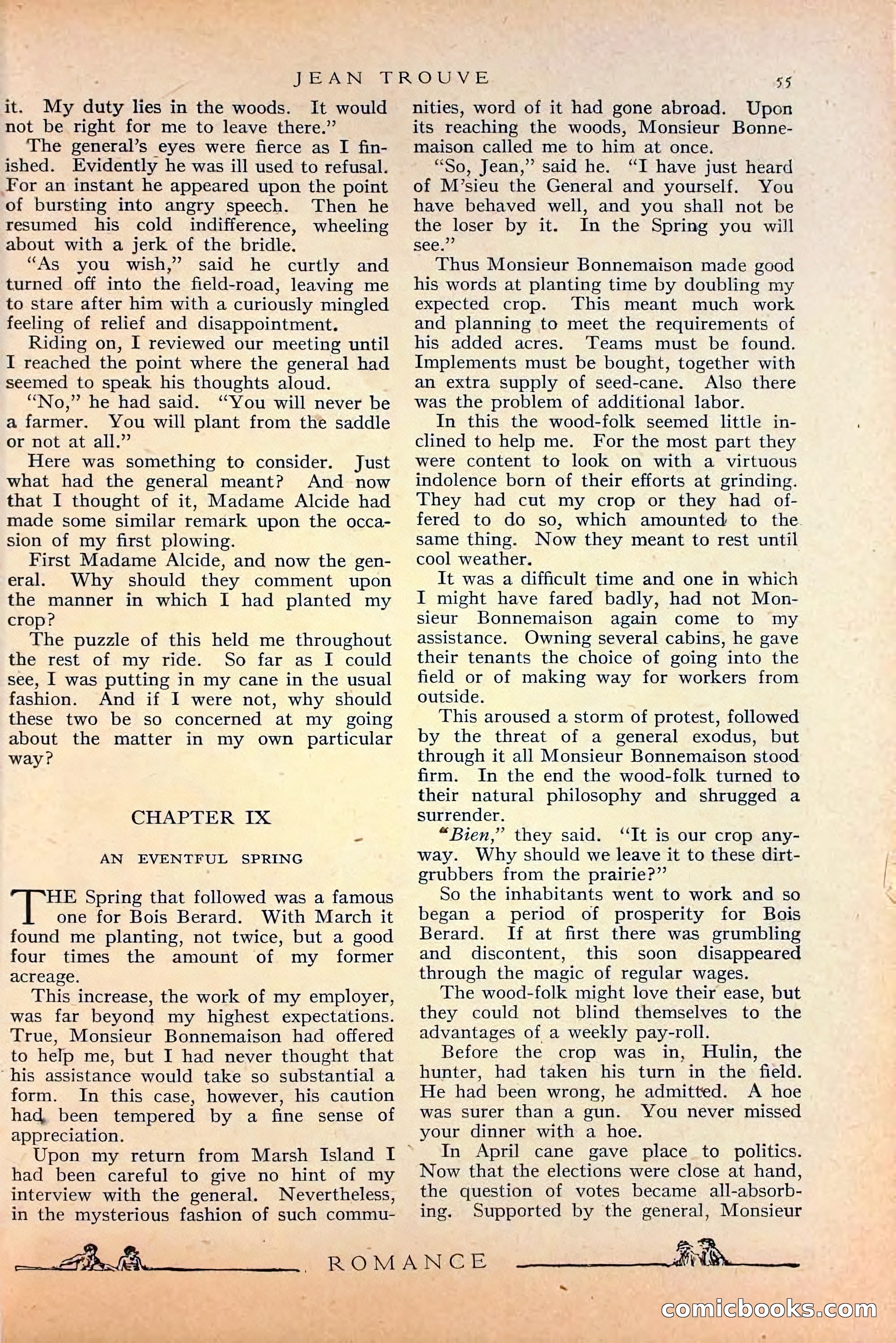 Romance, October 1920 — page 61 of 200