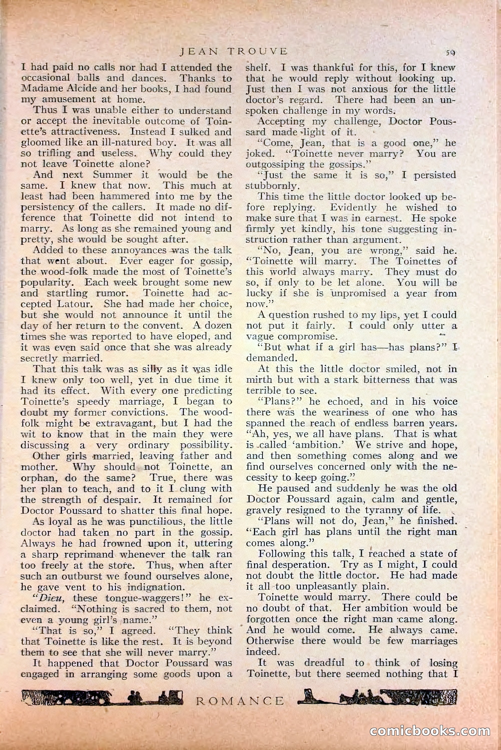 Romance, October 1920 — page 65 of 200