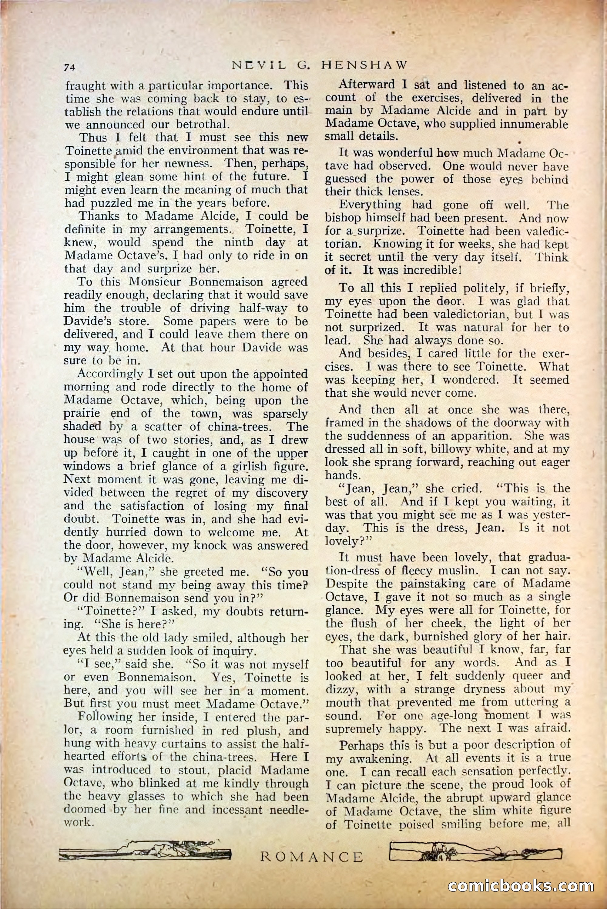 Romance, October 1920 — page 80 of 200