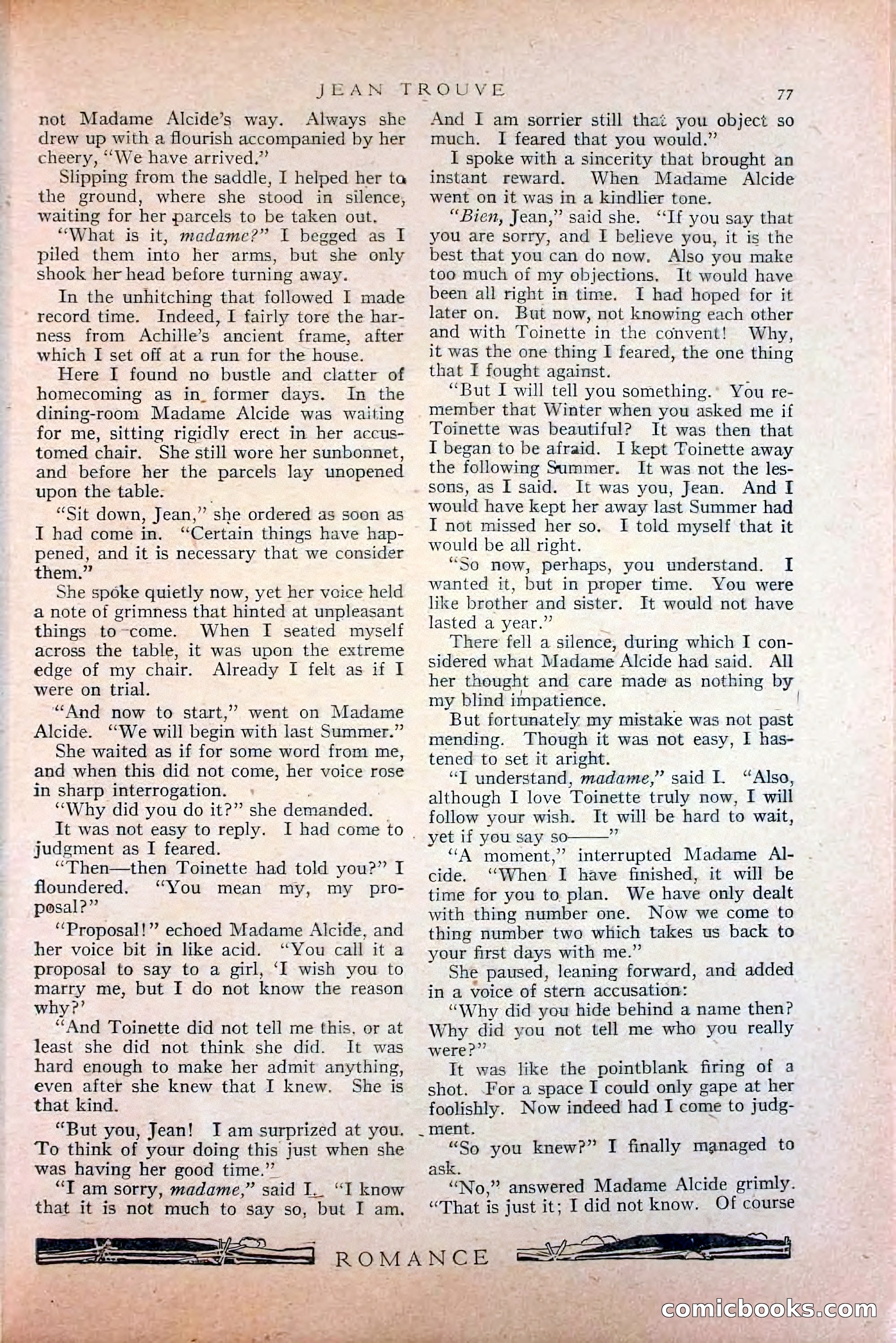 Romance, October 1920 — page 83 of 200