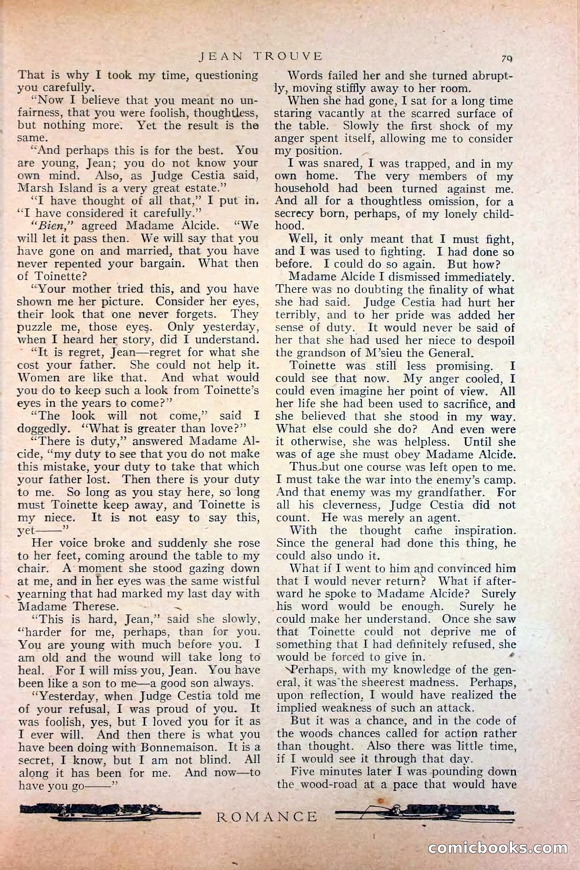 Romance, October 1920 — page 85 of 200