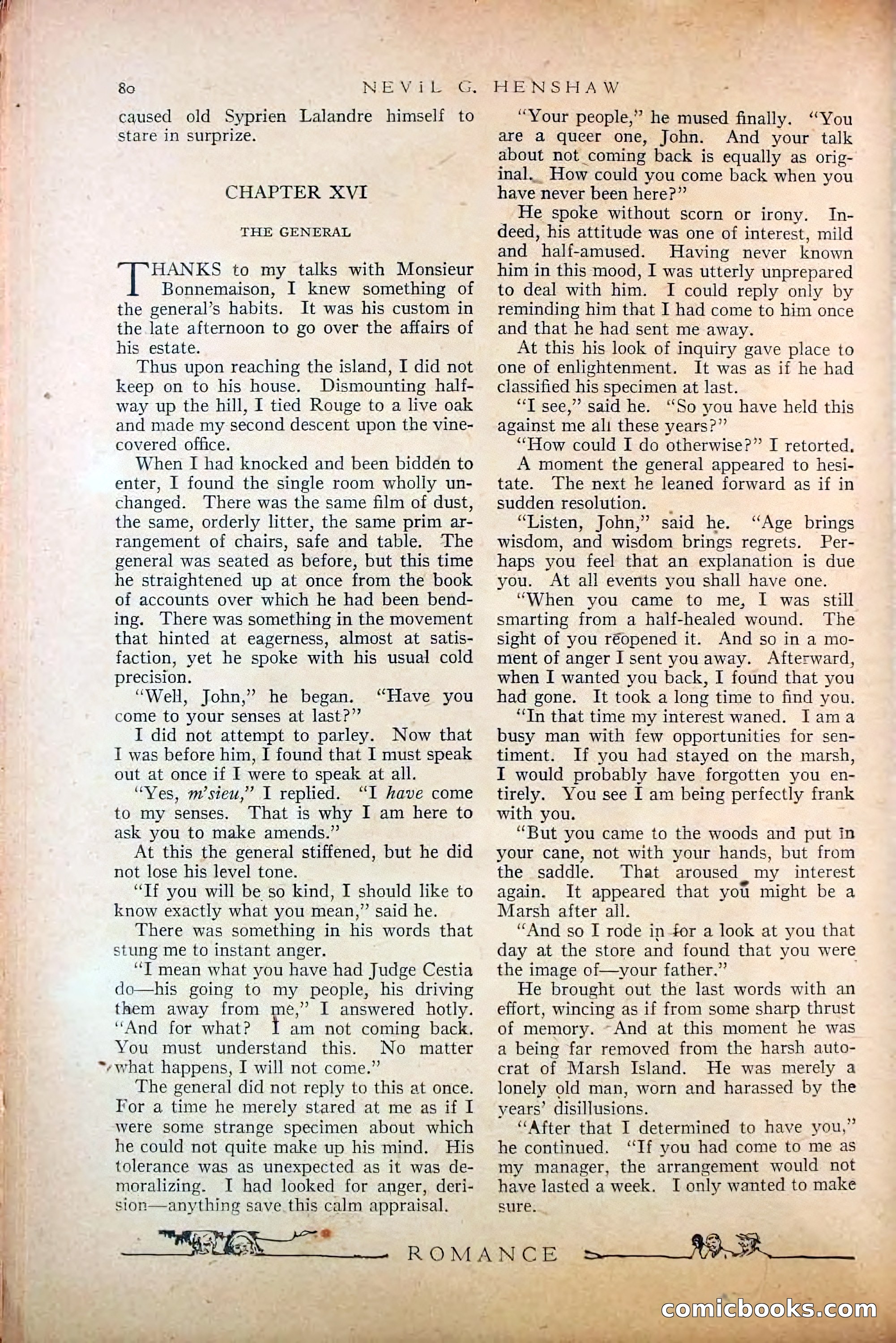 Romance, October 1920 — page 86 of 200