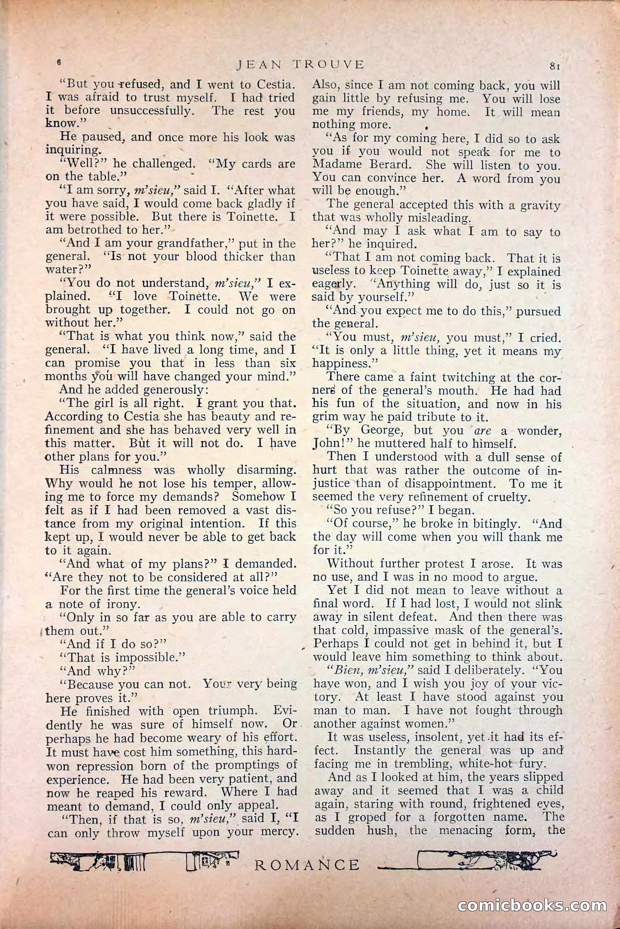 Romance, October 1920 — page 87 of 200