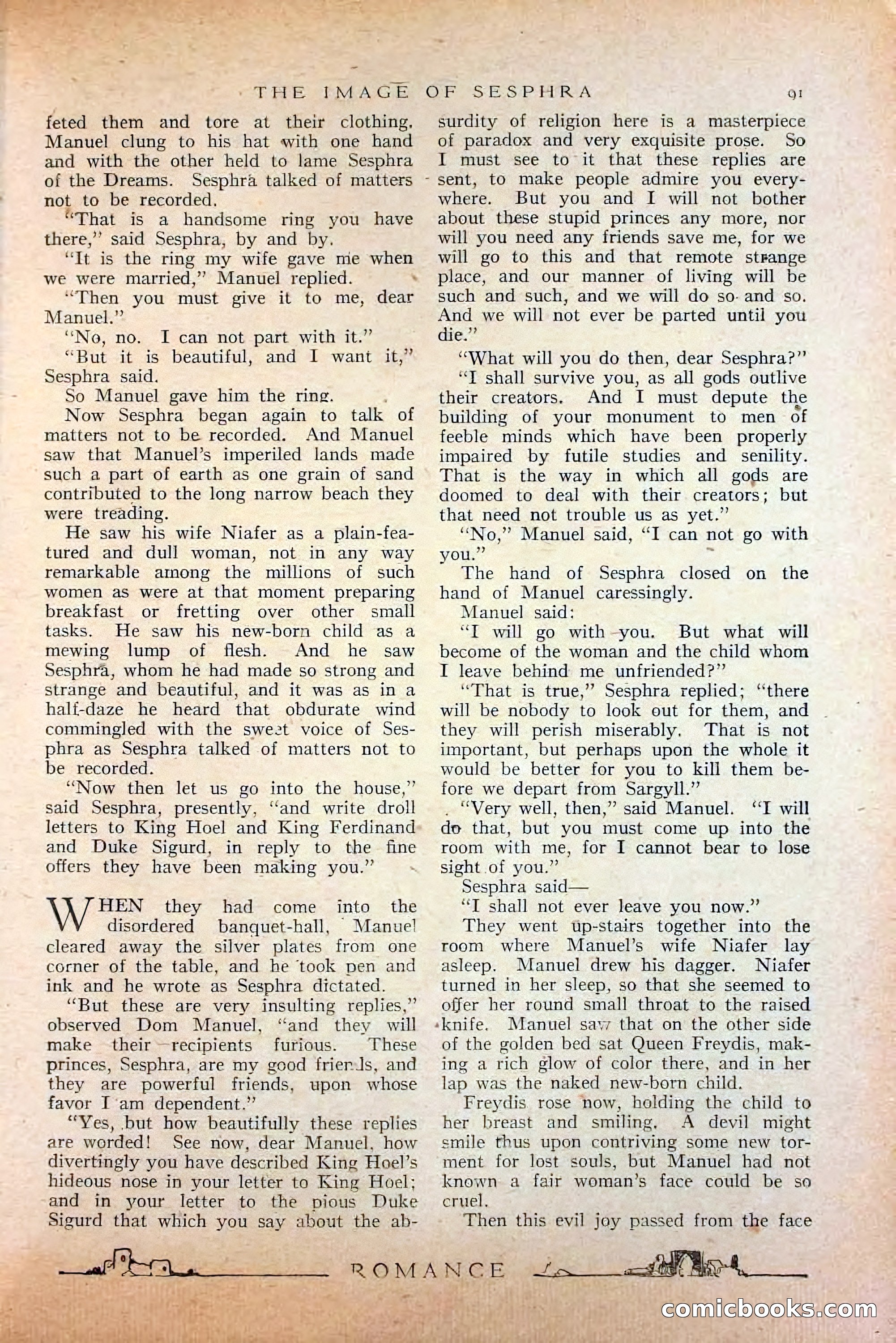 Romance, October 1920 — page 97 of 200
