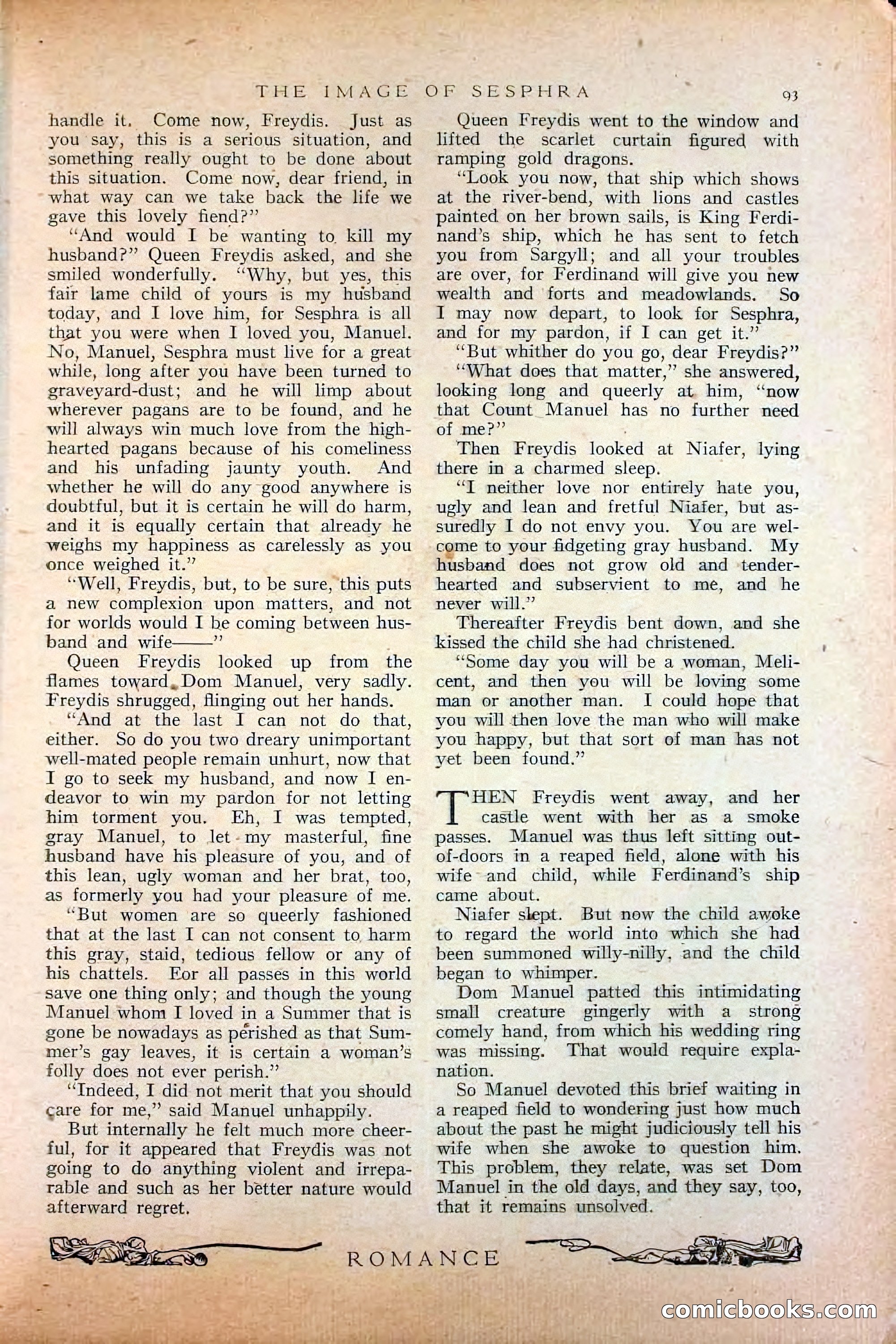 Romance, October 1920 — page 99 of 200
