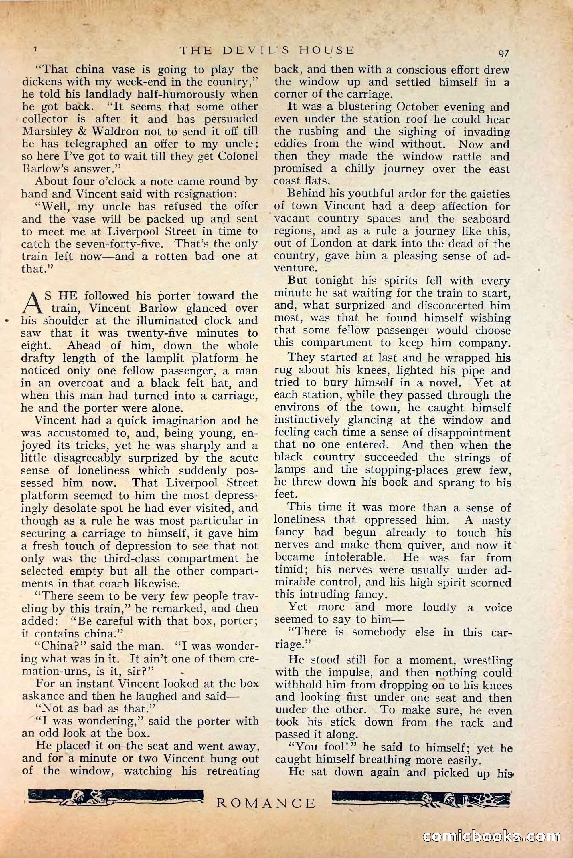 Romance, October 1920 — page 103 of 200
