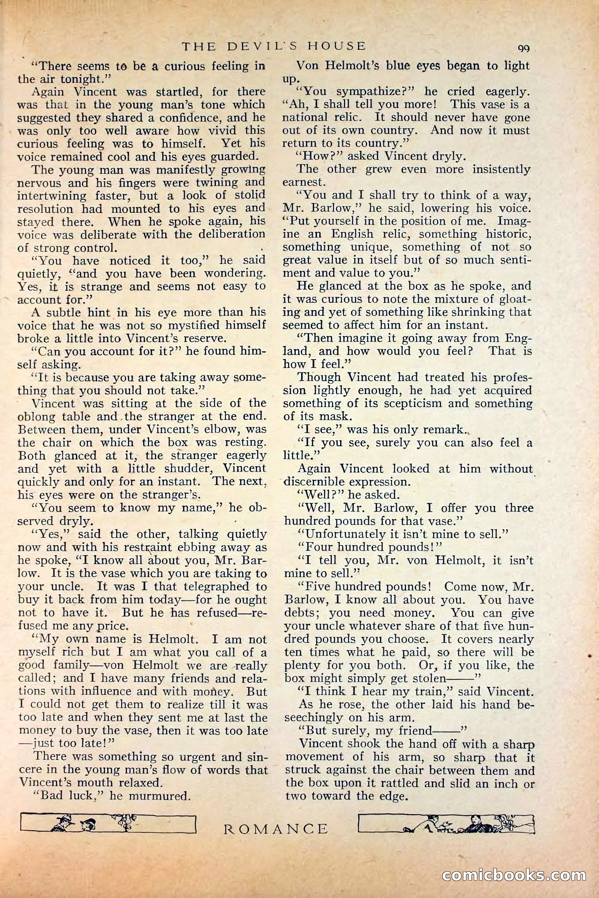 Romance, October 1920 — page 105 of 200
