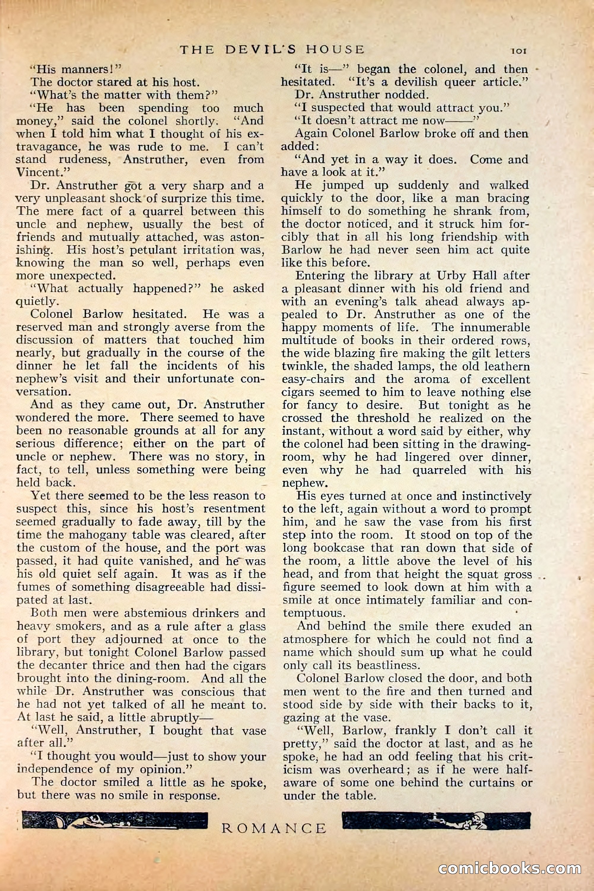 Romance, October 1920 — page 107 of 200