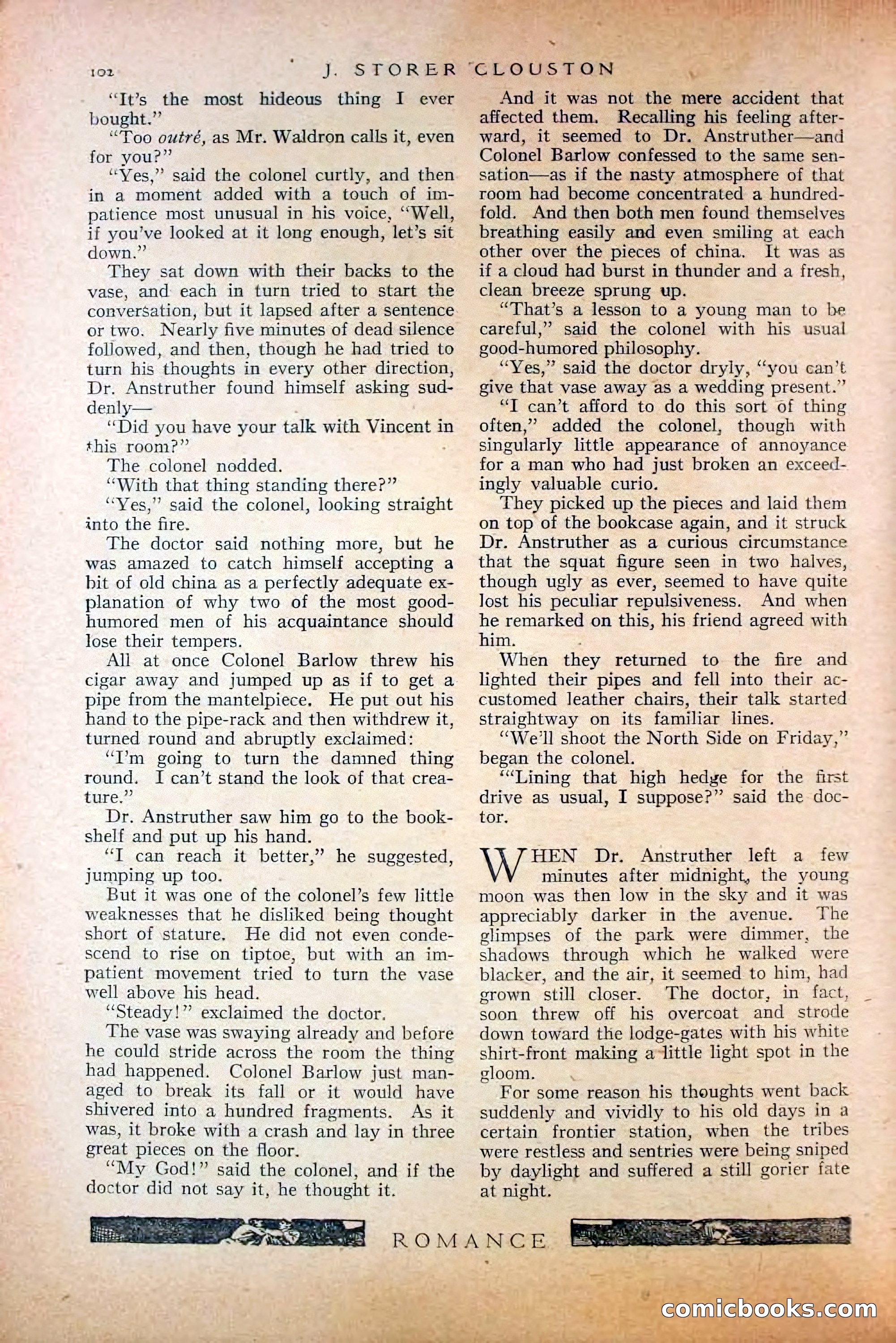 Romance, October 1920 — page 108 of 200