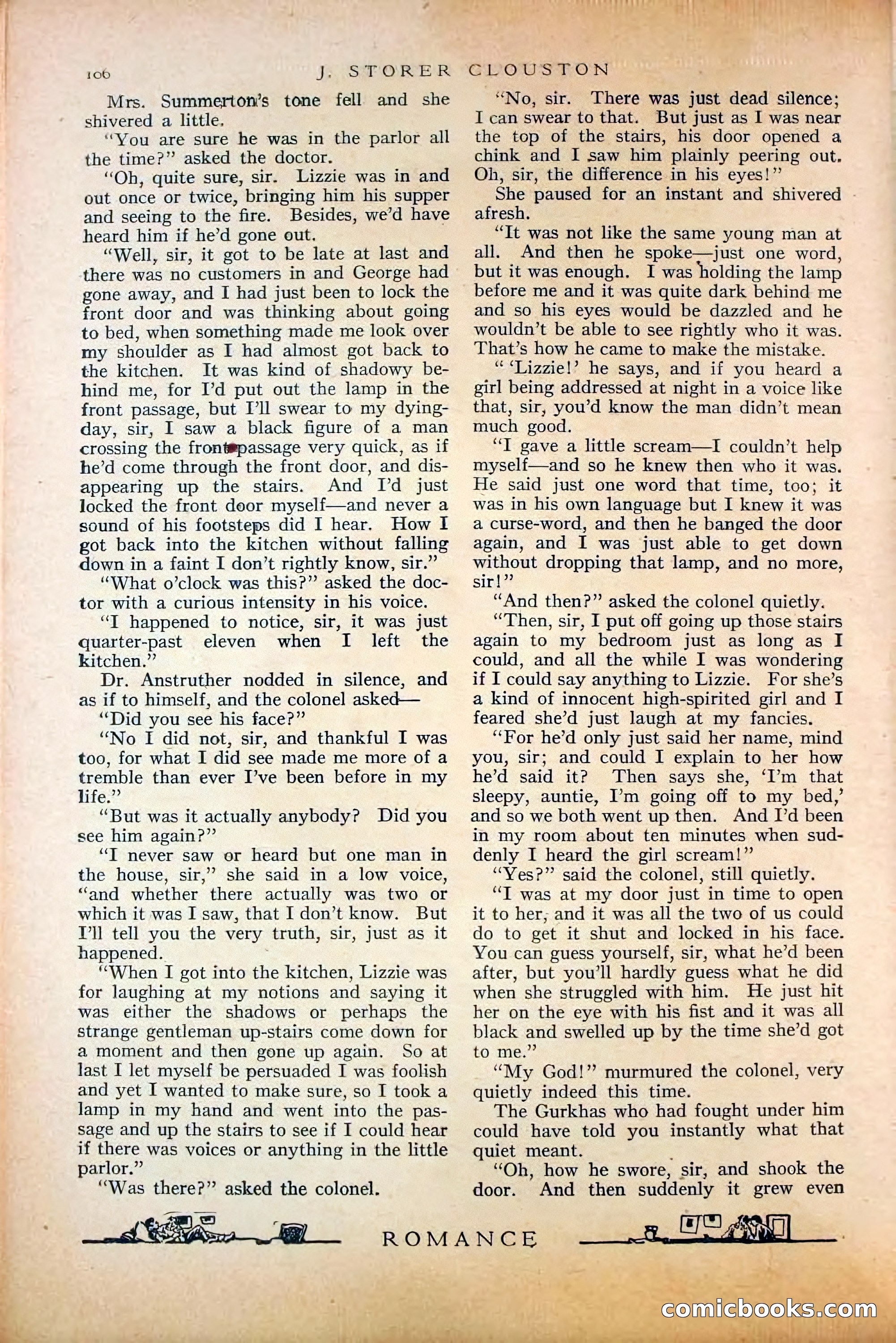 Romance, October 1920 — page 112 of 200