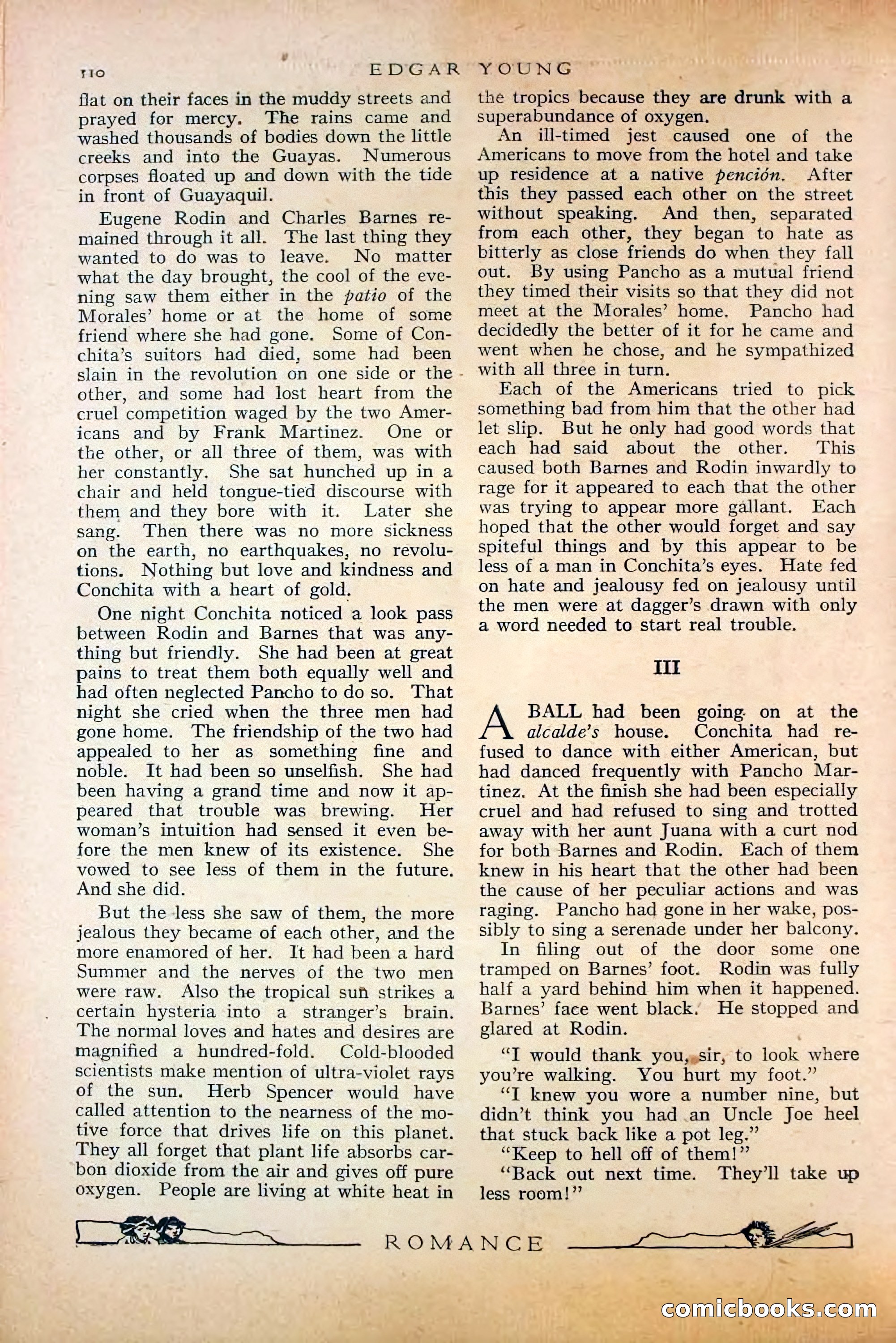 Romance, October 1920 — page 116 of 200