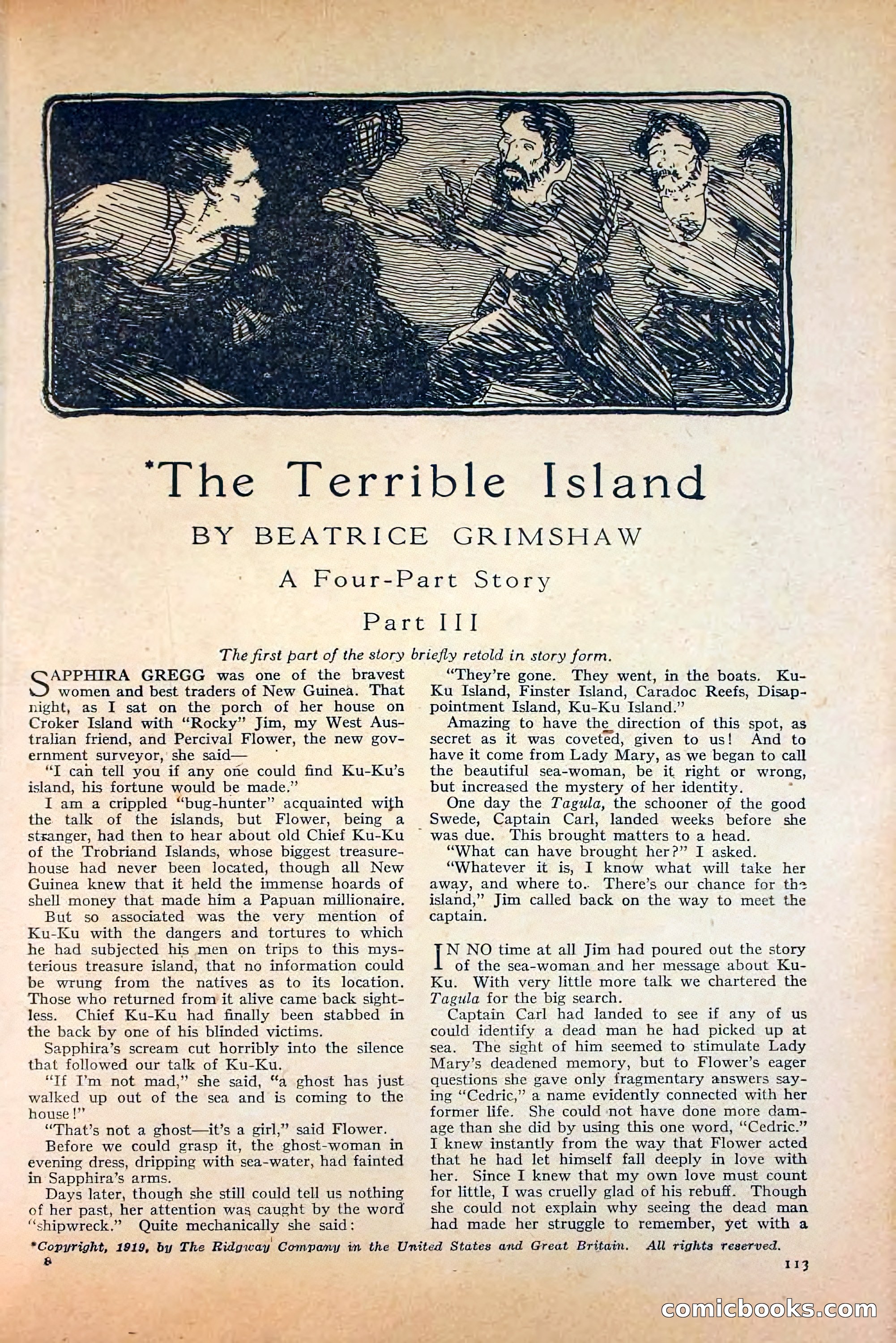 Romance, October 1920 — page 119 of 200