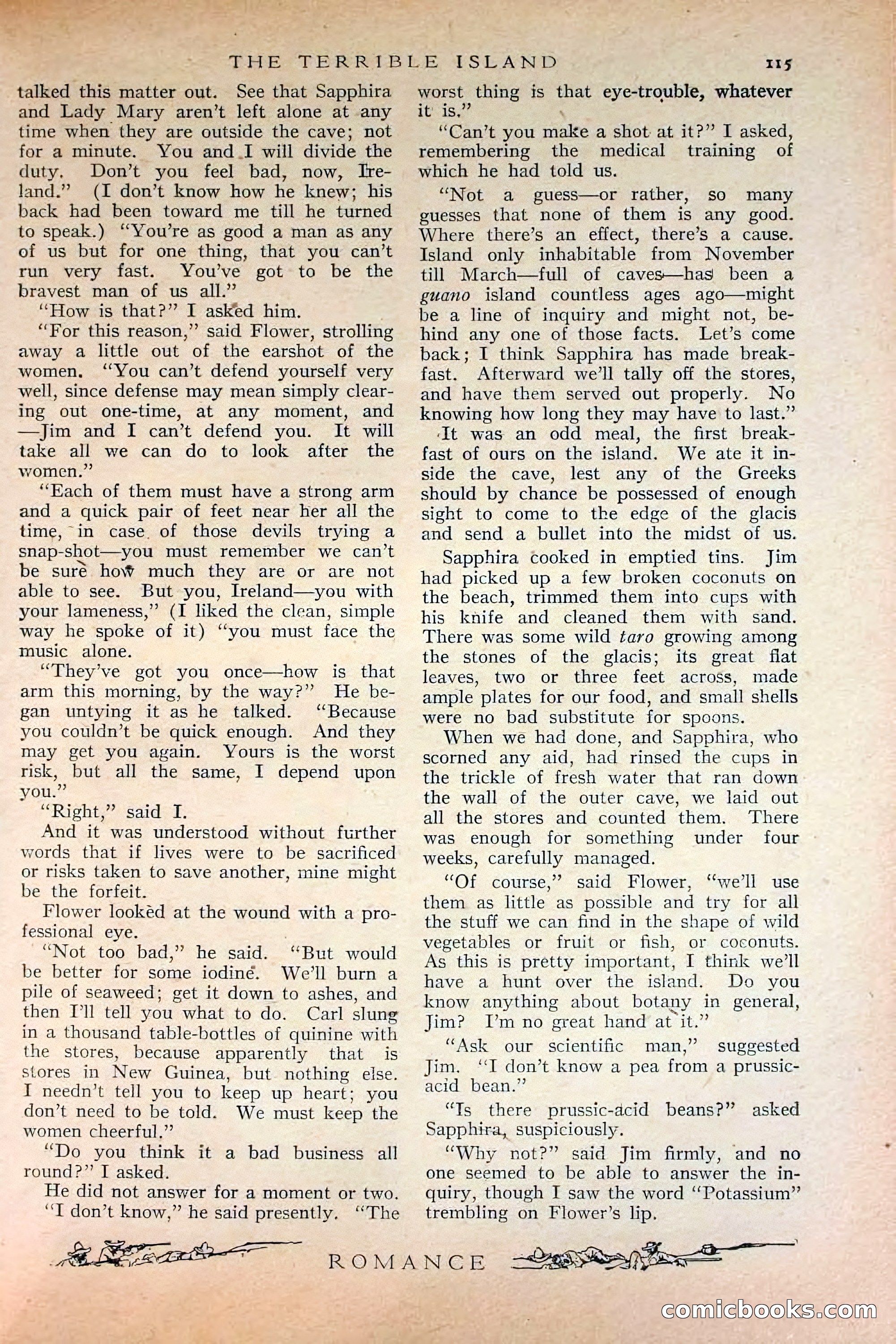 Romance, October 1920 — page 121 of 200