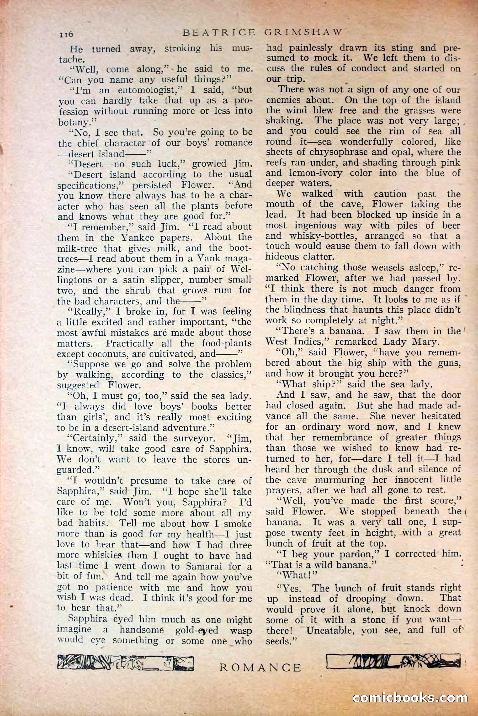 Romance, October 1920 — page 122 of 200