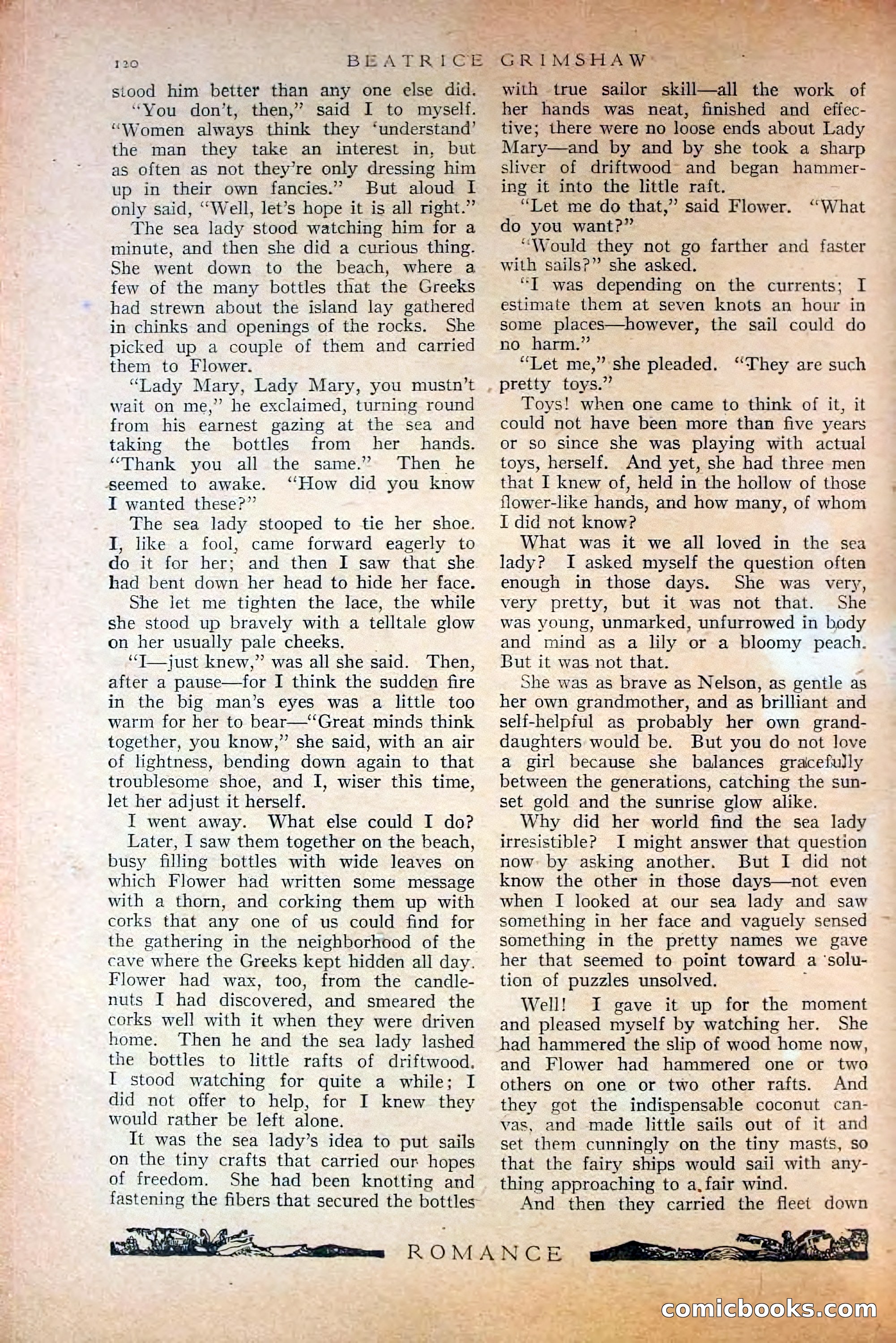 Romance, October 1920 — page 126 of 200